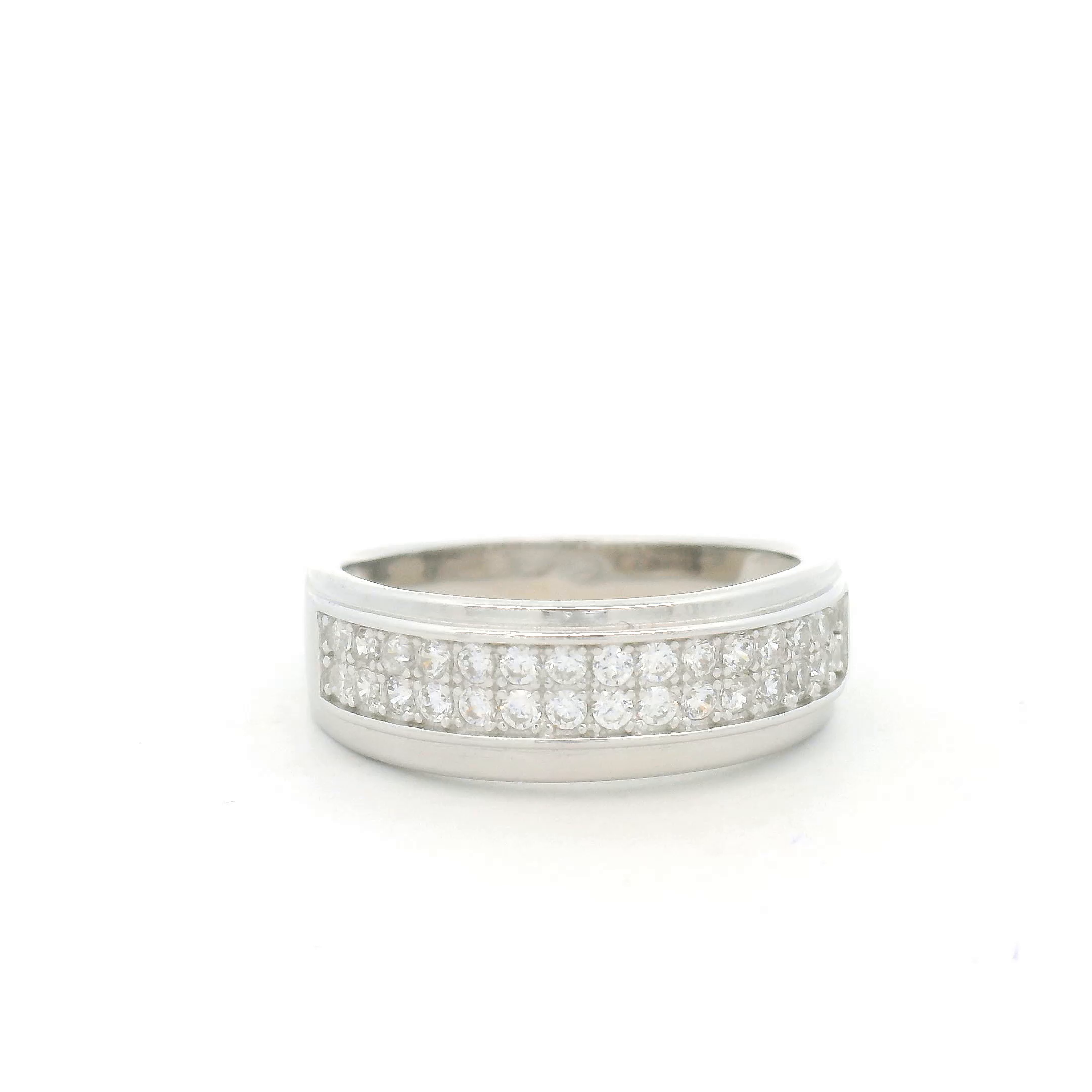 Casual Wear Diamond-Studded Men Ring
