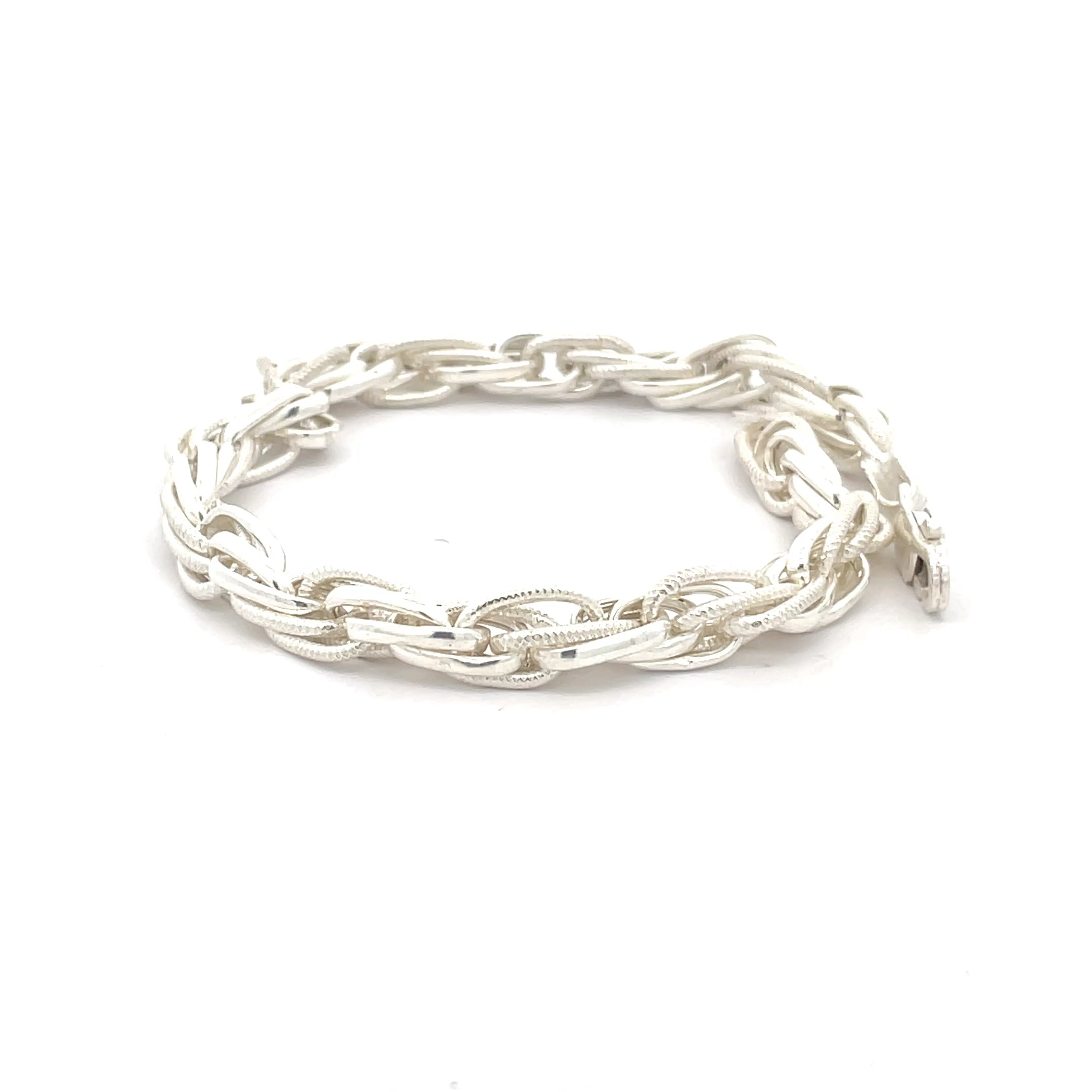 925 Silver Chain Bracelet for Gents