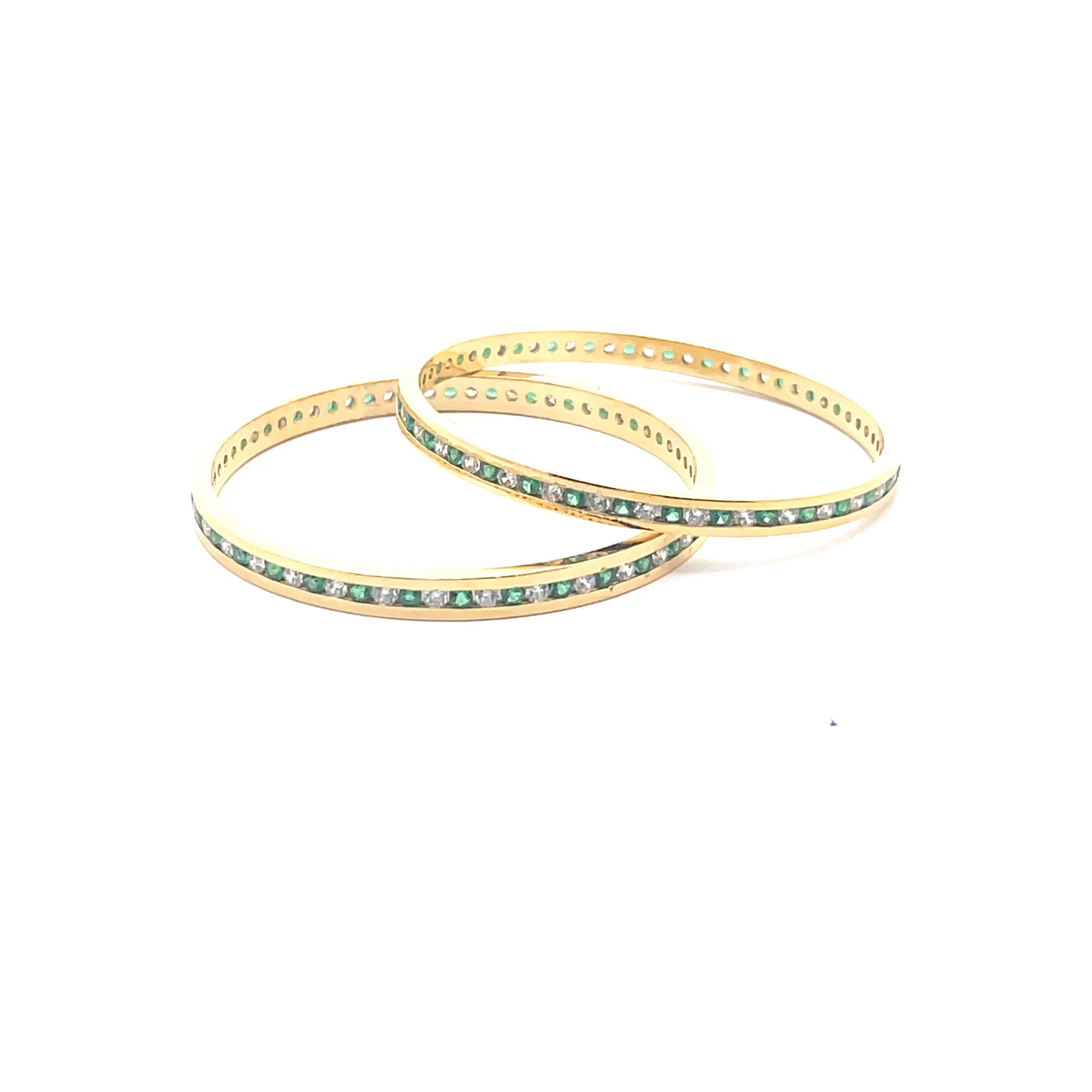 Gold Plated and Diamond bangles
