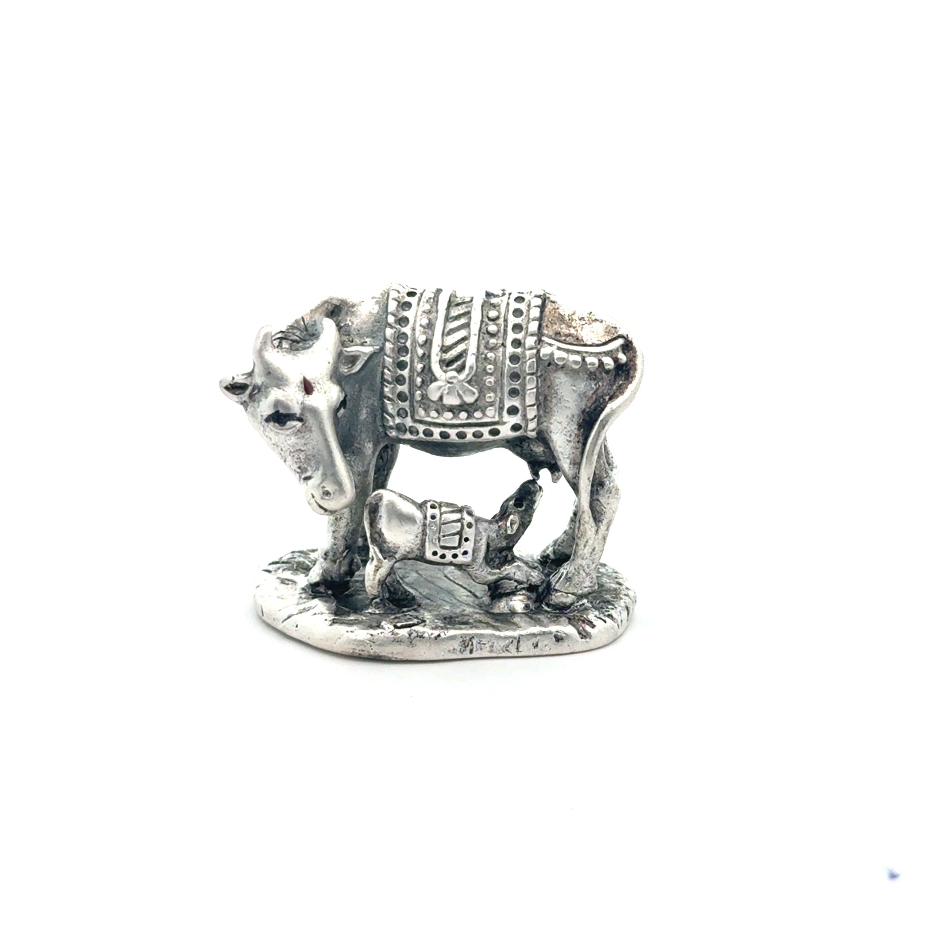 Charming Cow and Calf Figurine
