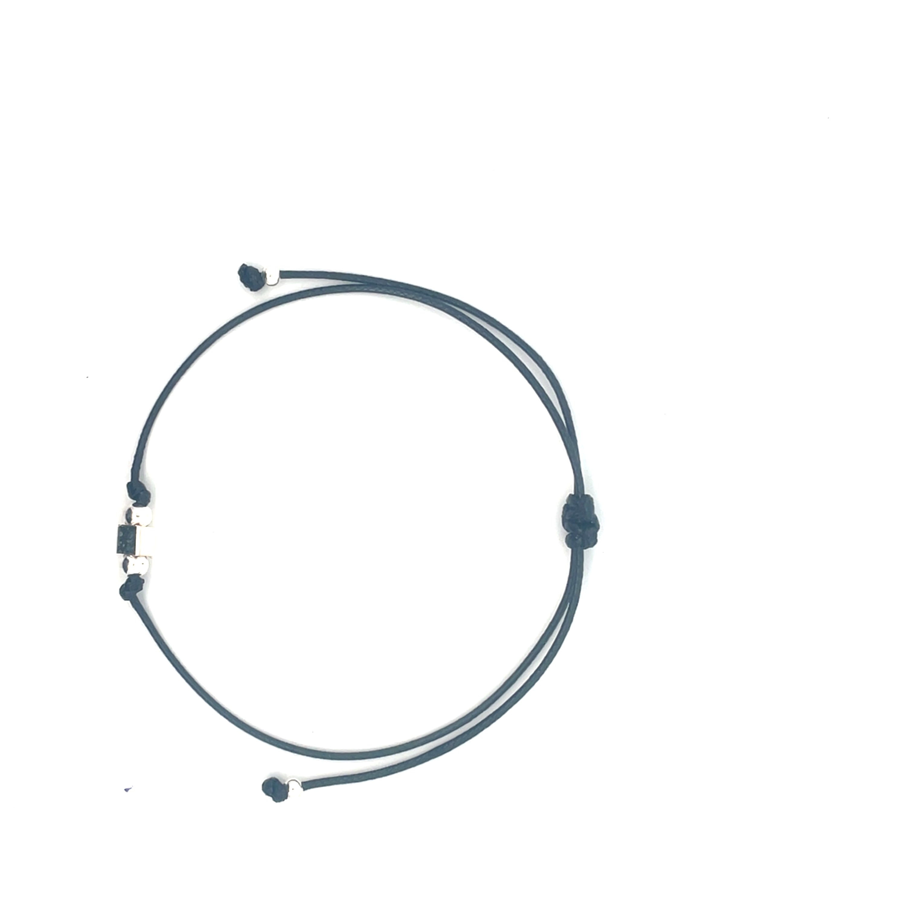 Light Weight Black Cord Anklets