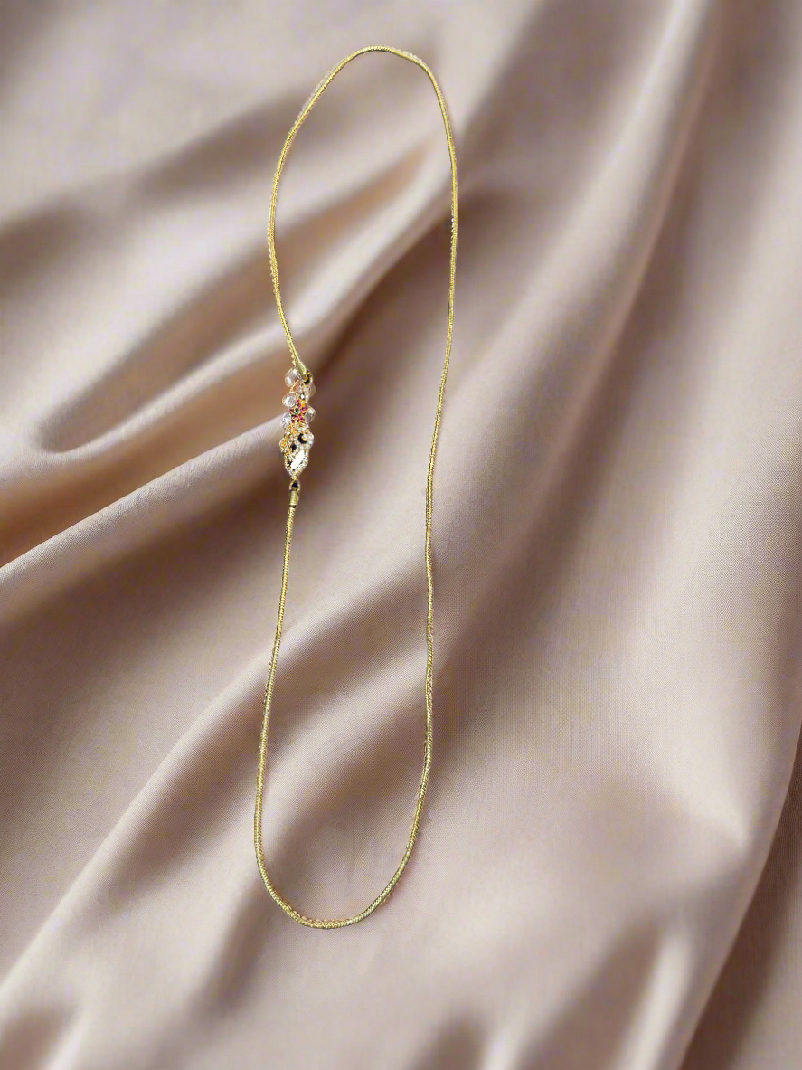 Gold Plated Muguppu Chain for Silver