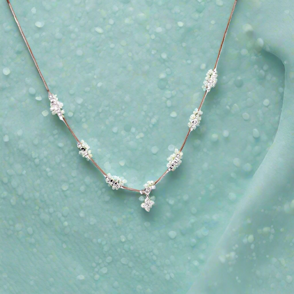 Silver Star Pendant Chain