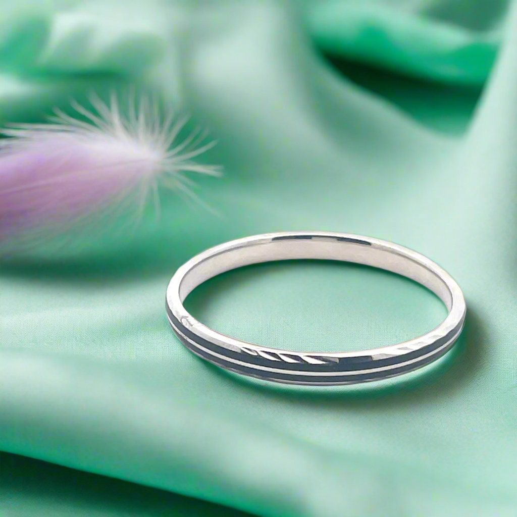 925 Silver and Black bracelets