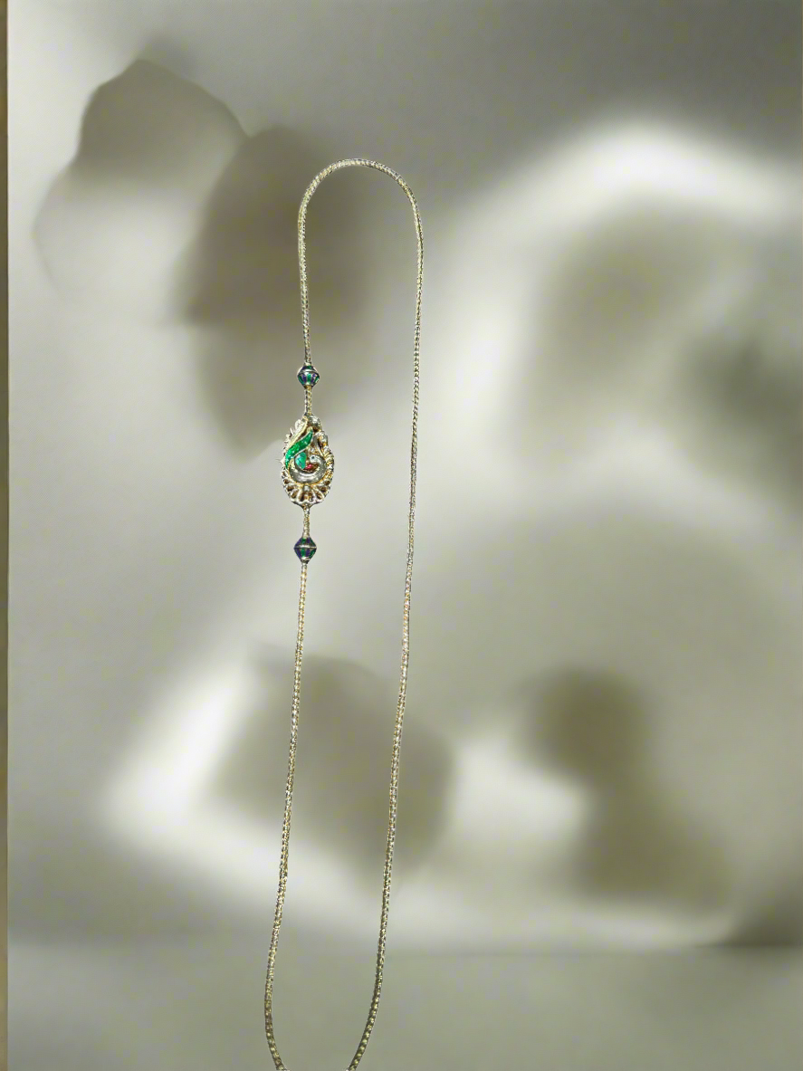 Gold Plated Muguppu Chain for Womens