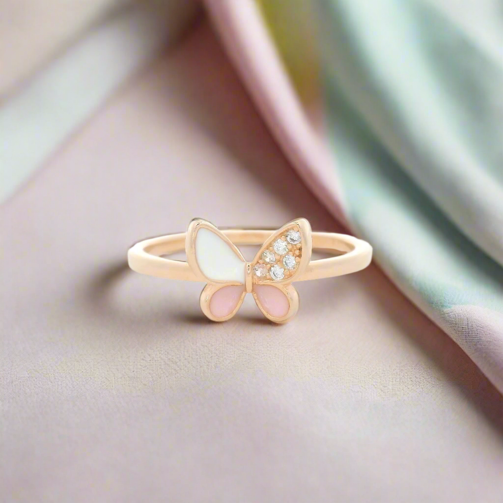 Charming Butterfly Ring for Women