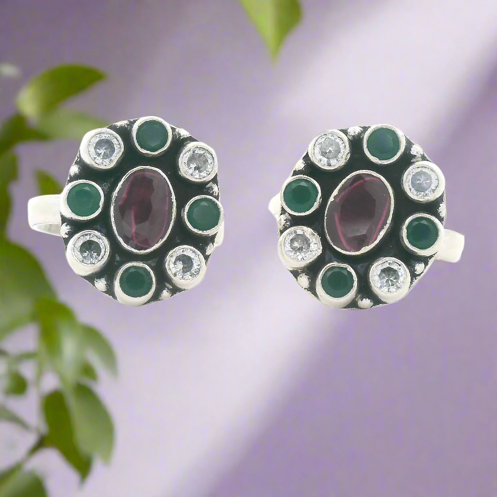 Temple Turquoise Toe Ring