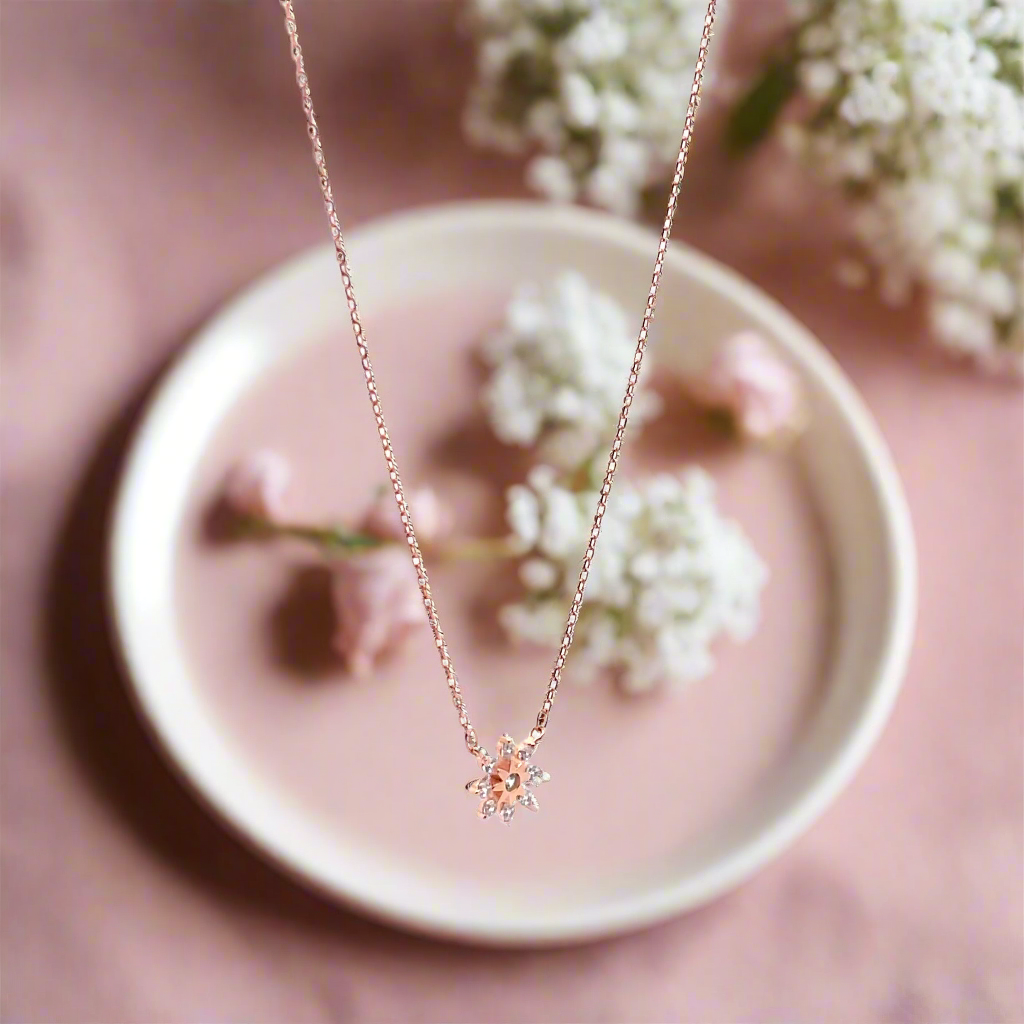 Elegant Butterfly Pendant Chain