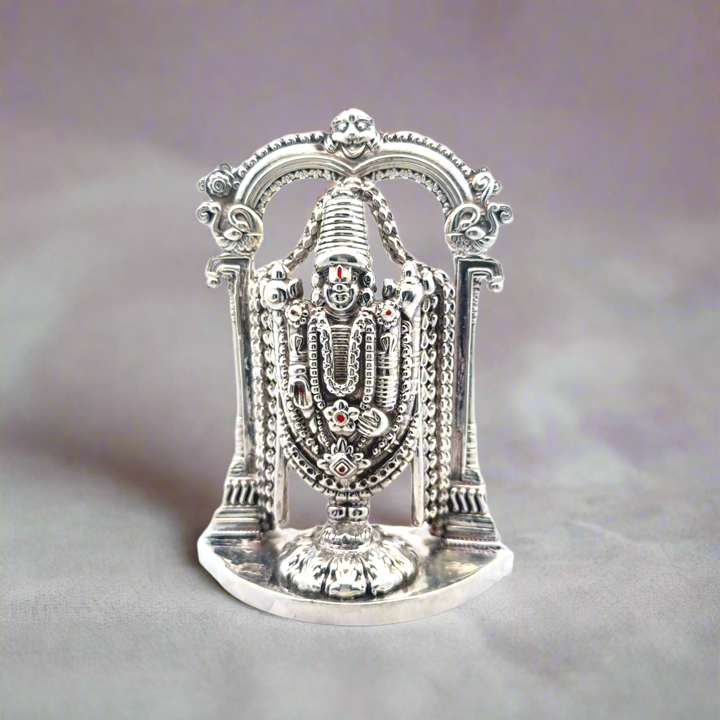 Tirupati God Silver Idols