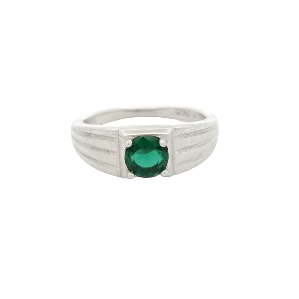 Elegant Green Gemstone Ring