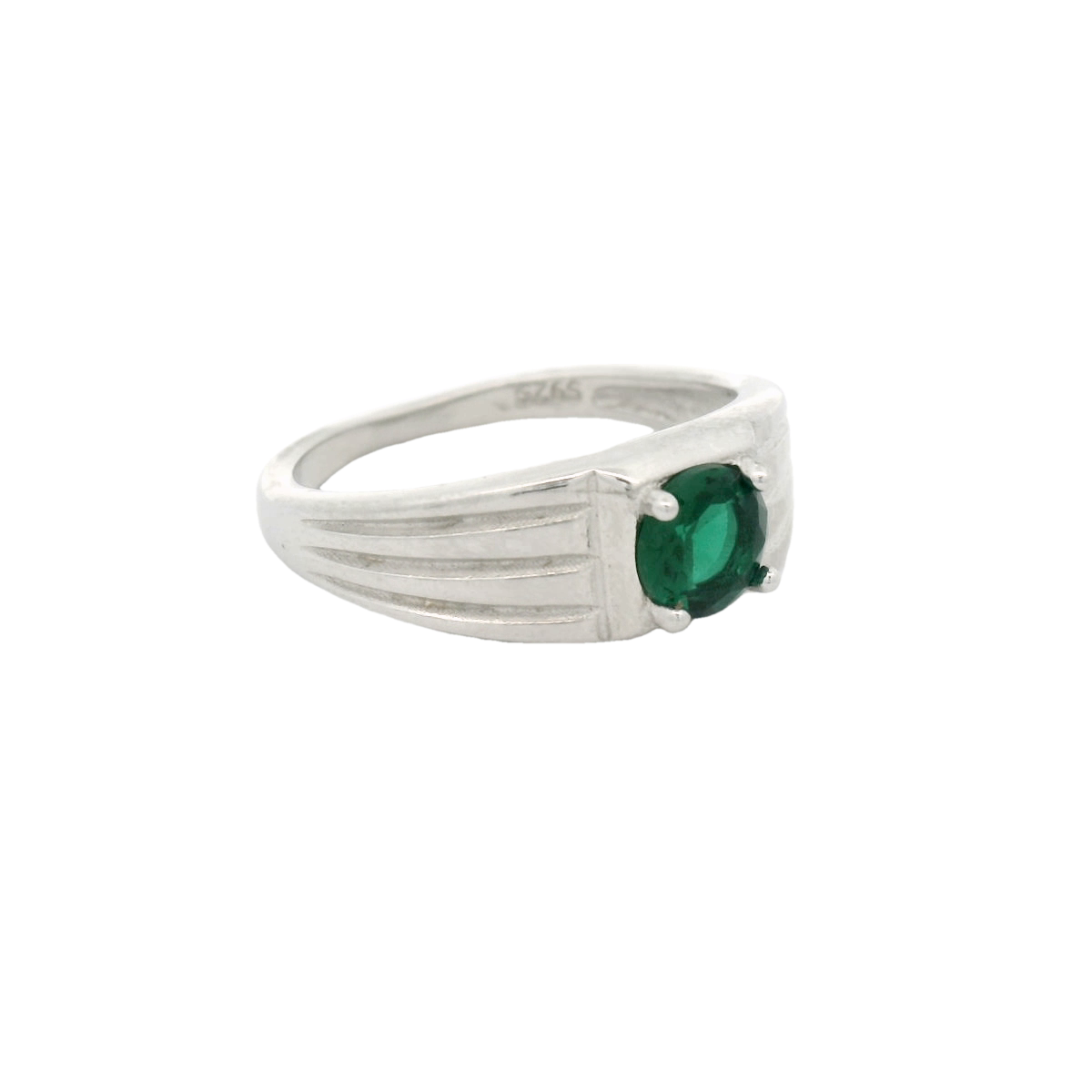 Elegant Green Gemstone Ring