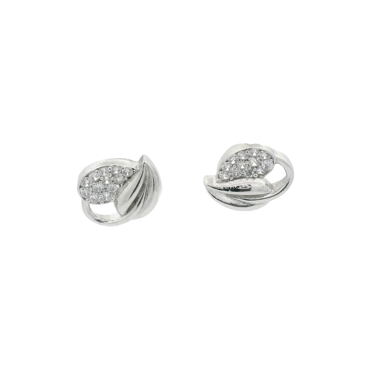 Elegant Leaf Design Earrings