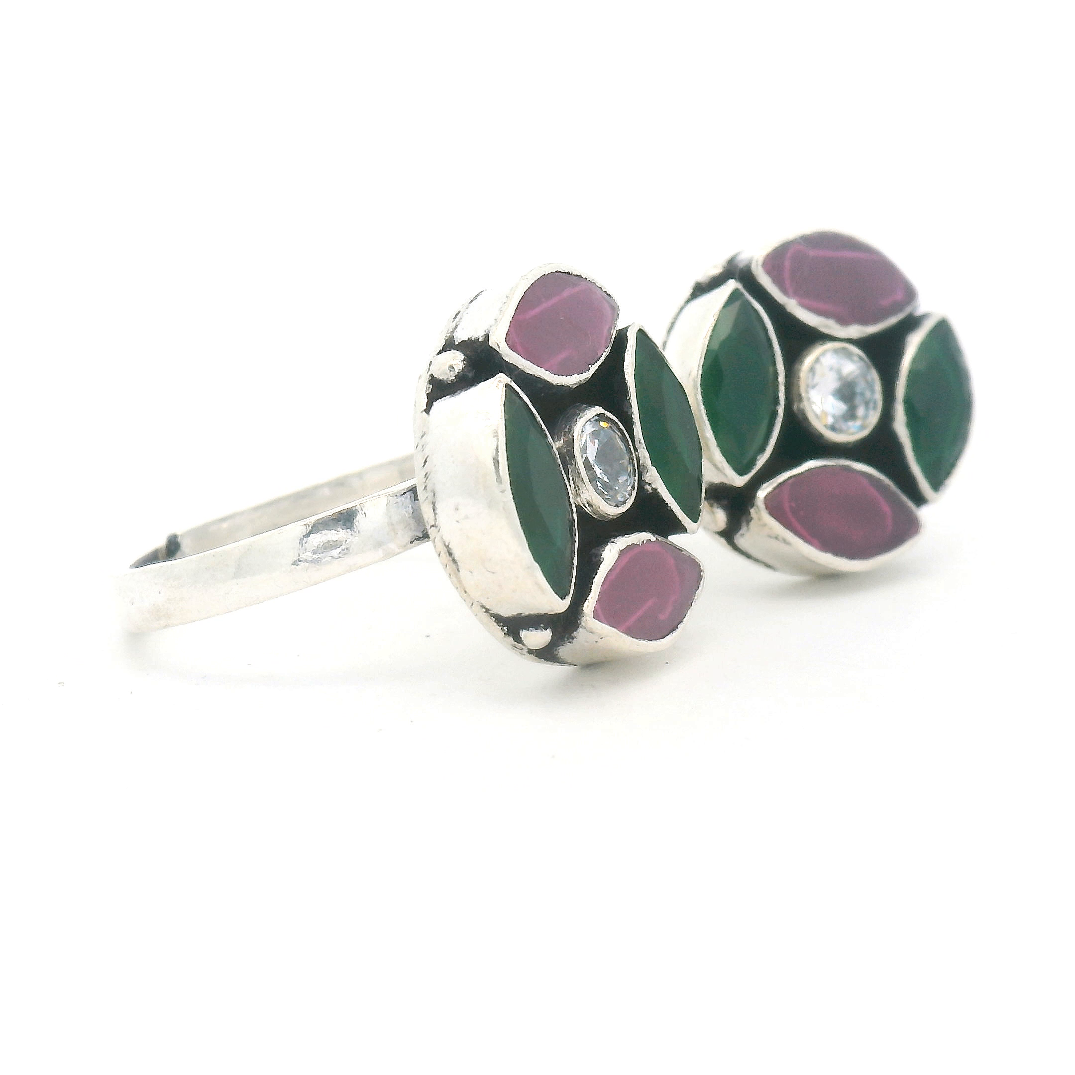 Elegant Gemstone Toe Rings