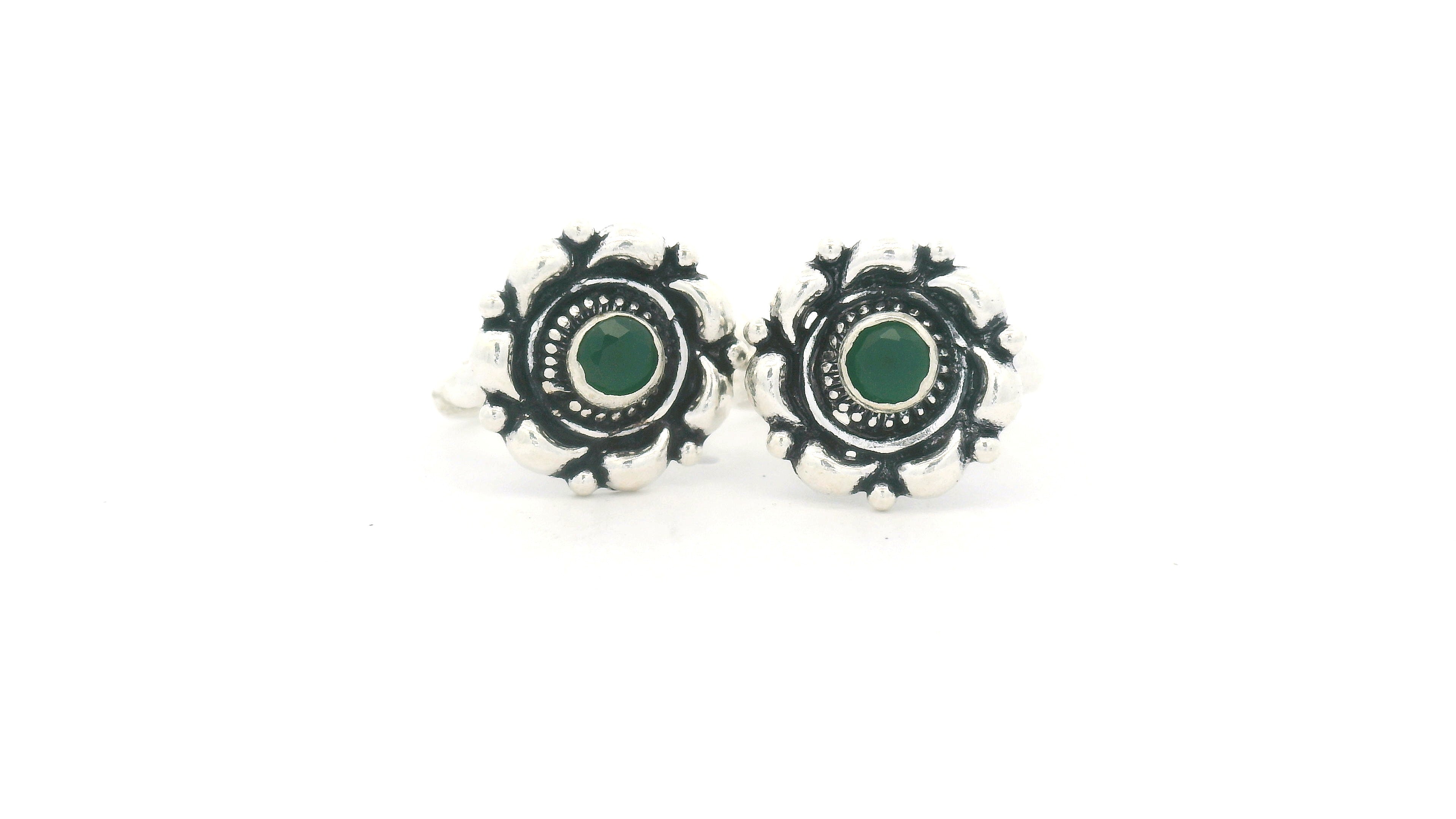 Floral Heritage Oxidised Toe Ring