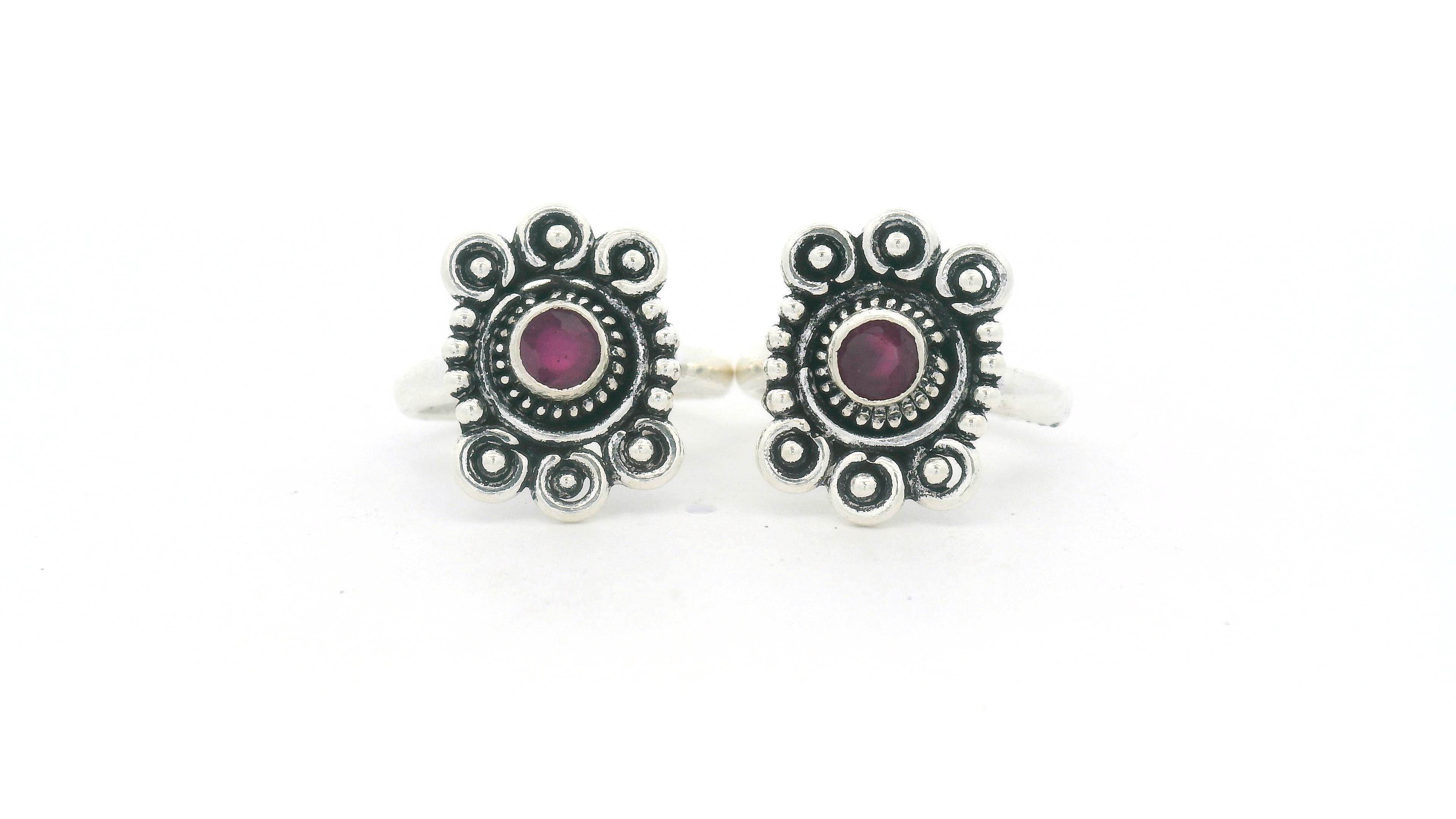 Royal Heritage Silver Toe Ring