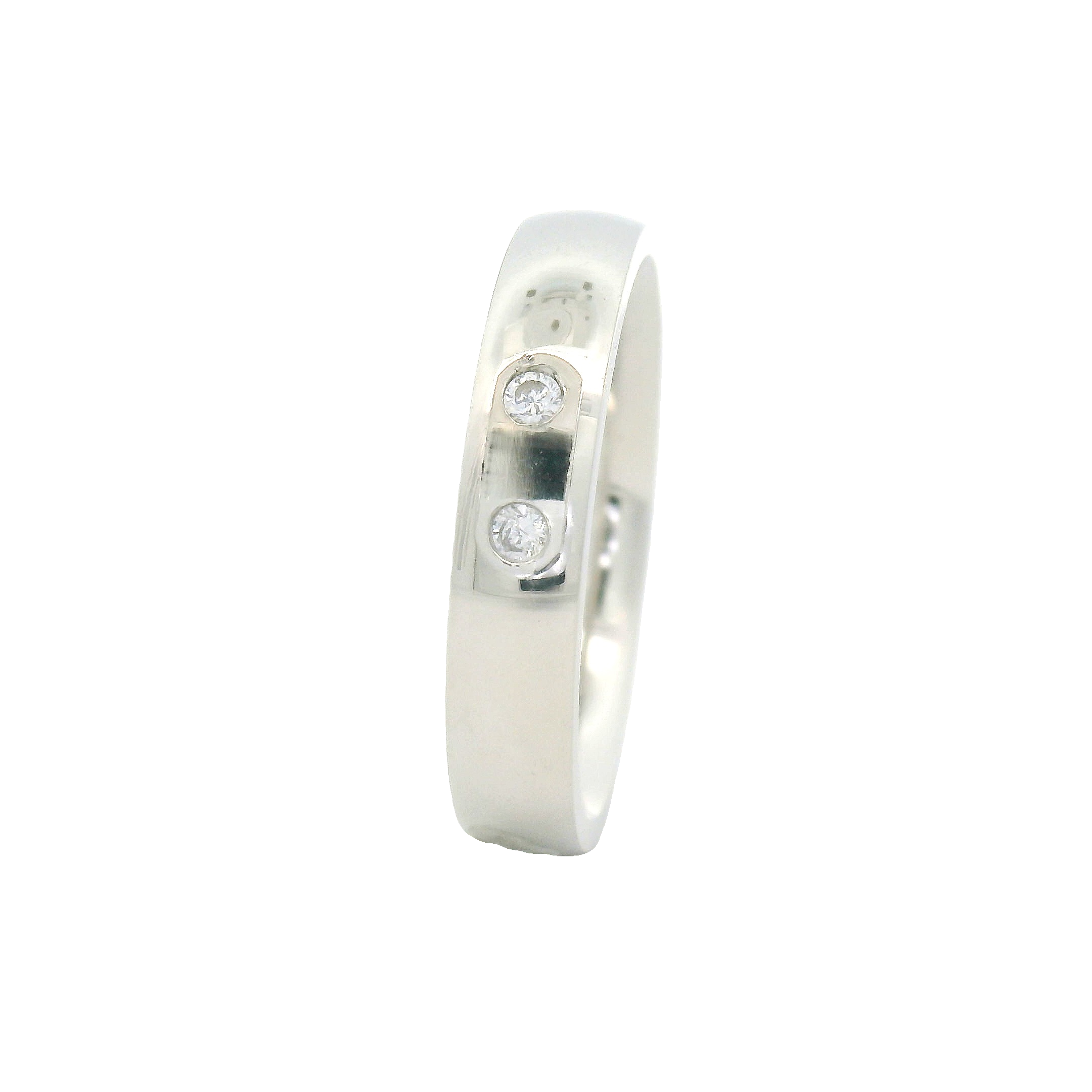 925 Silver Mens Ring with Sparkling Details