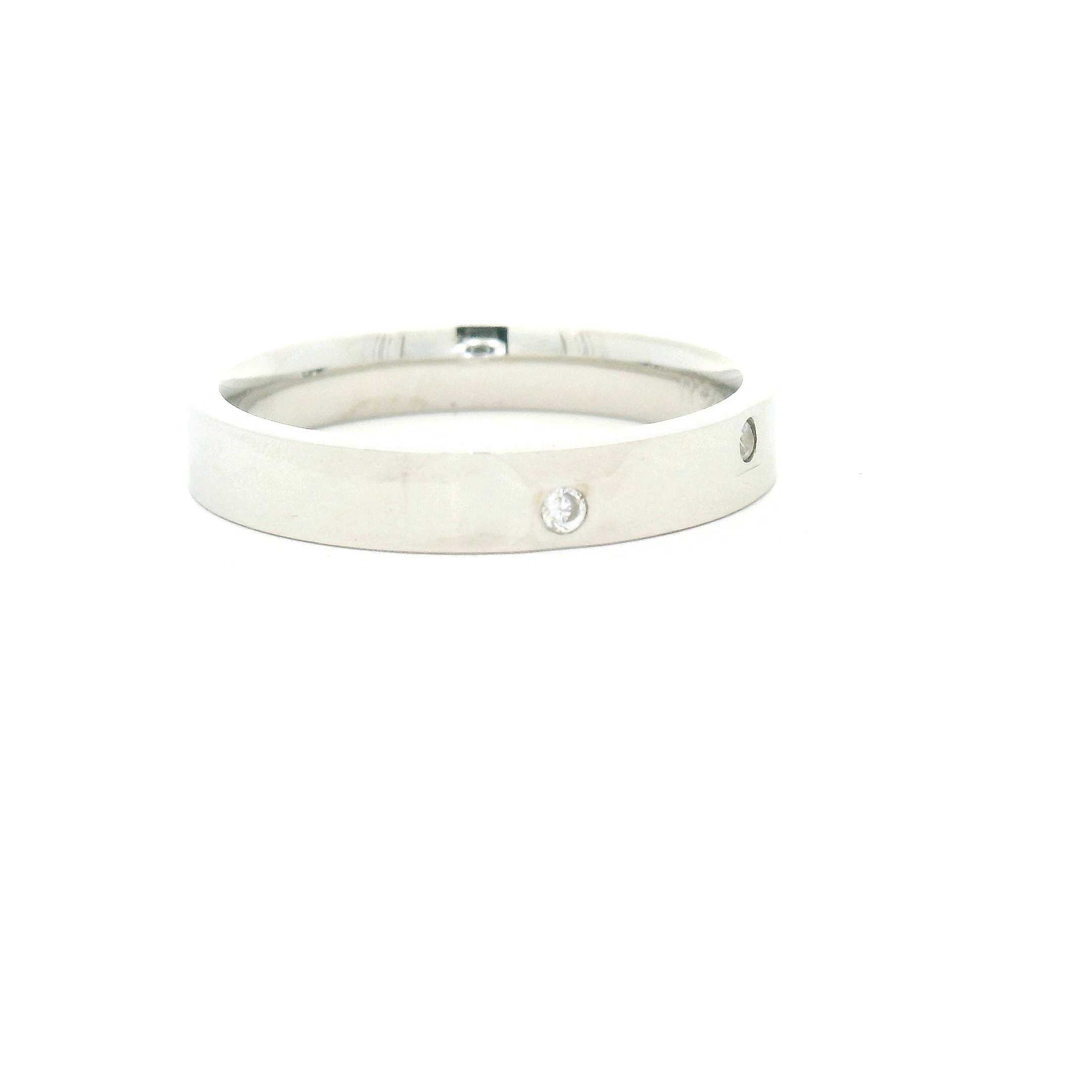 925 Pure Silver Ring with Diamonds