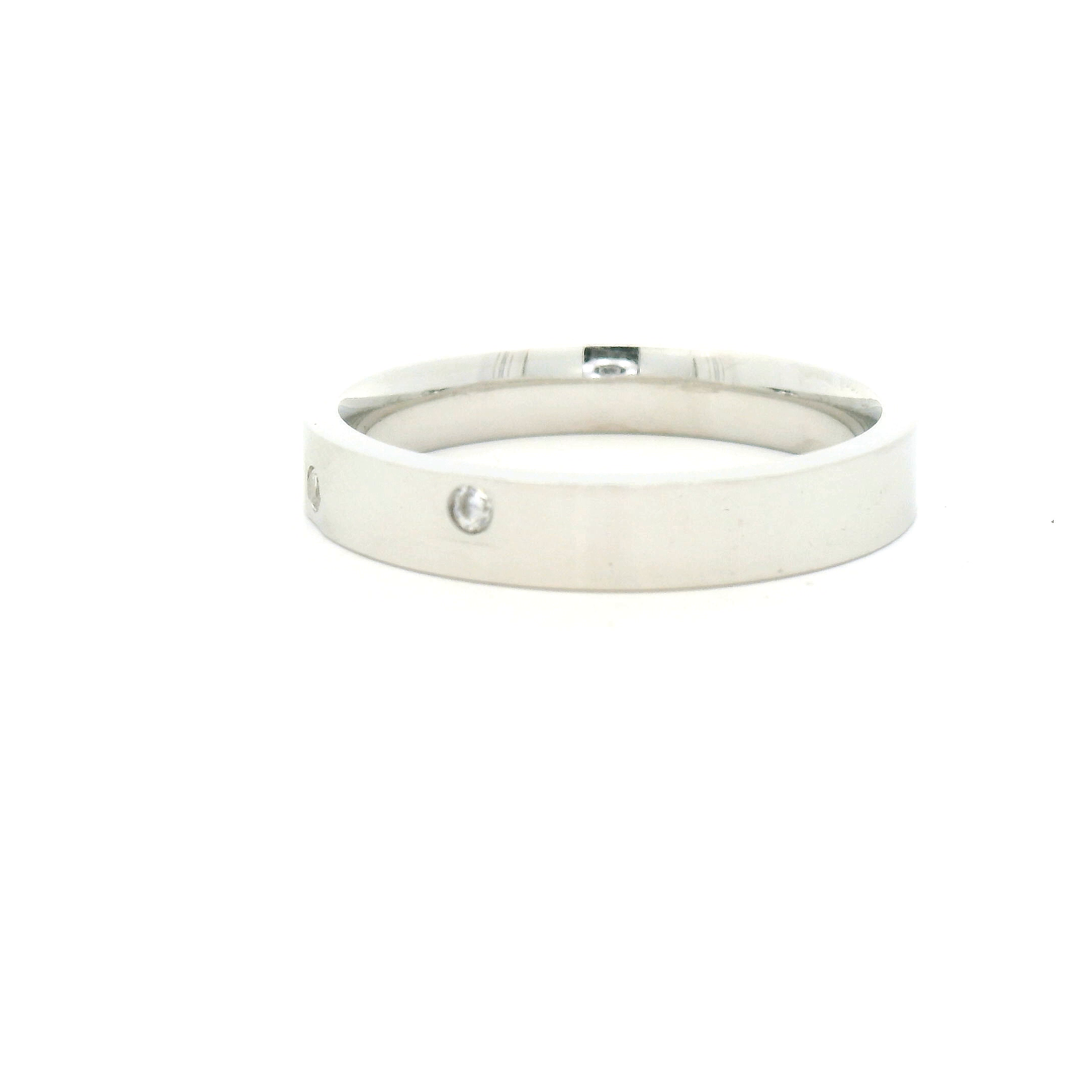 925 Pure Silver Ring with Diamonds