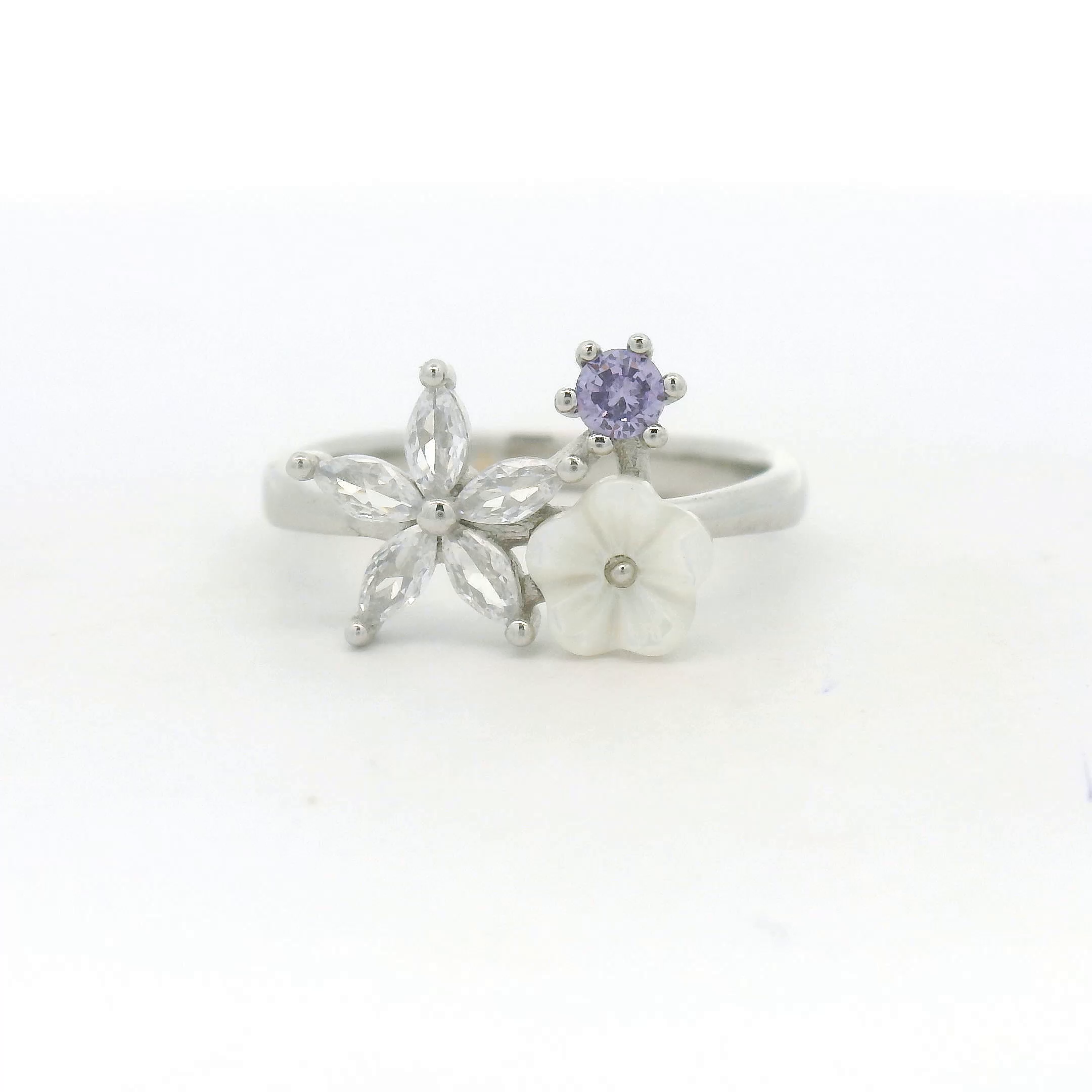 Flower Design Ring for Girls
