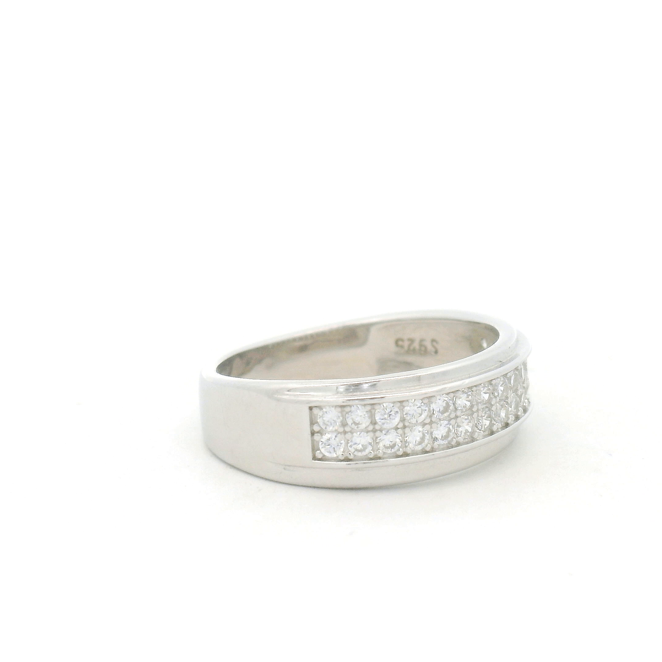 Casual Wear Diamond-Studded Men Ring
