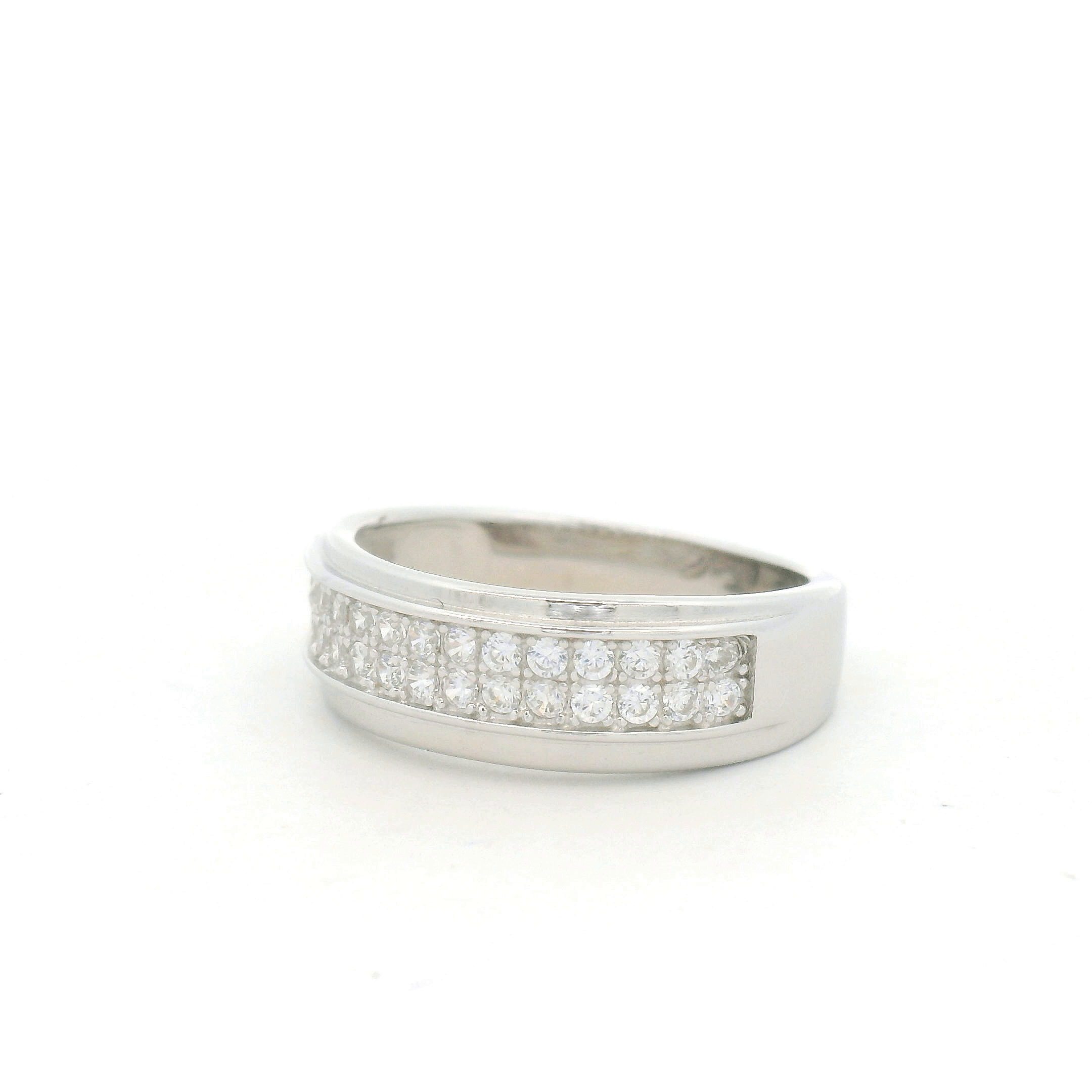 Casual Wear Diamond-Studded Men Ring