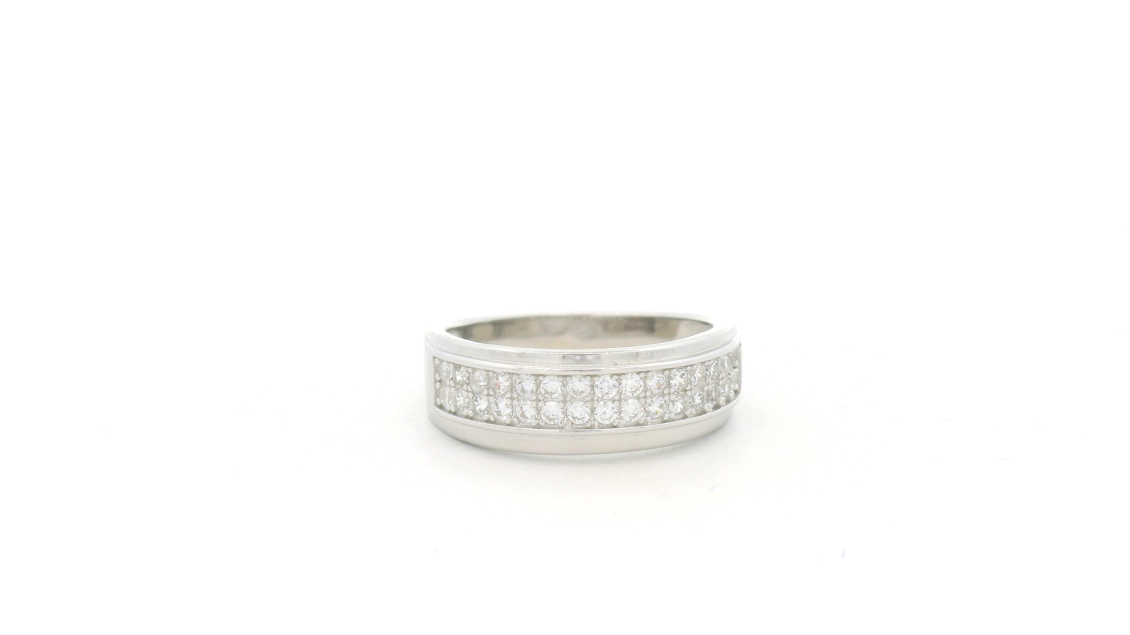 Casual Wear Diamond-Studded Men Ring