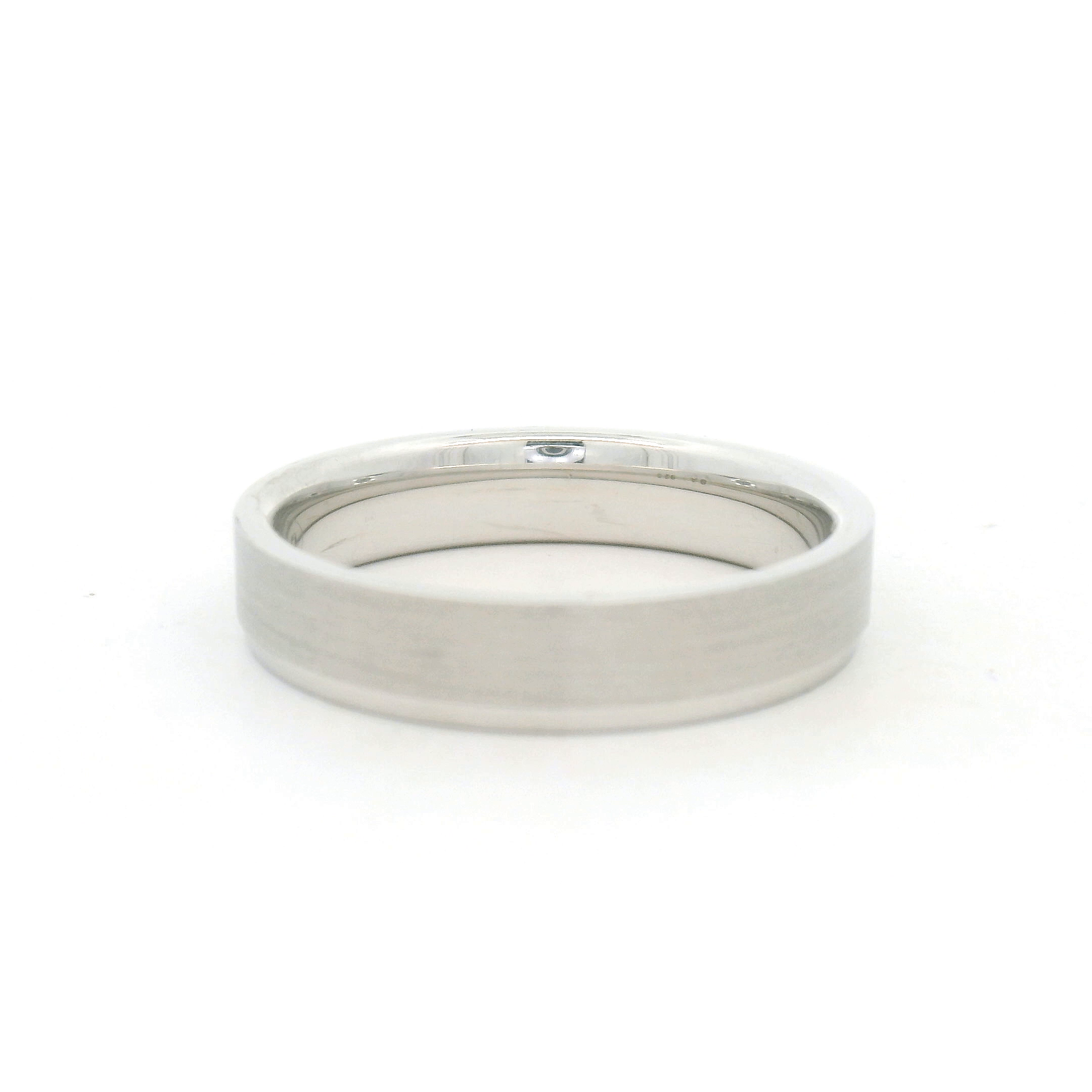 925 Silver Band Ring for Boys