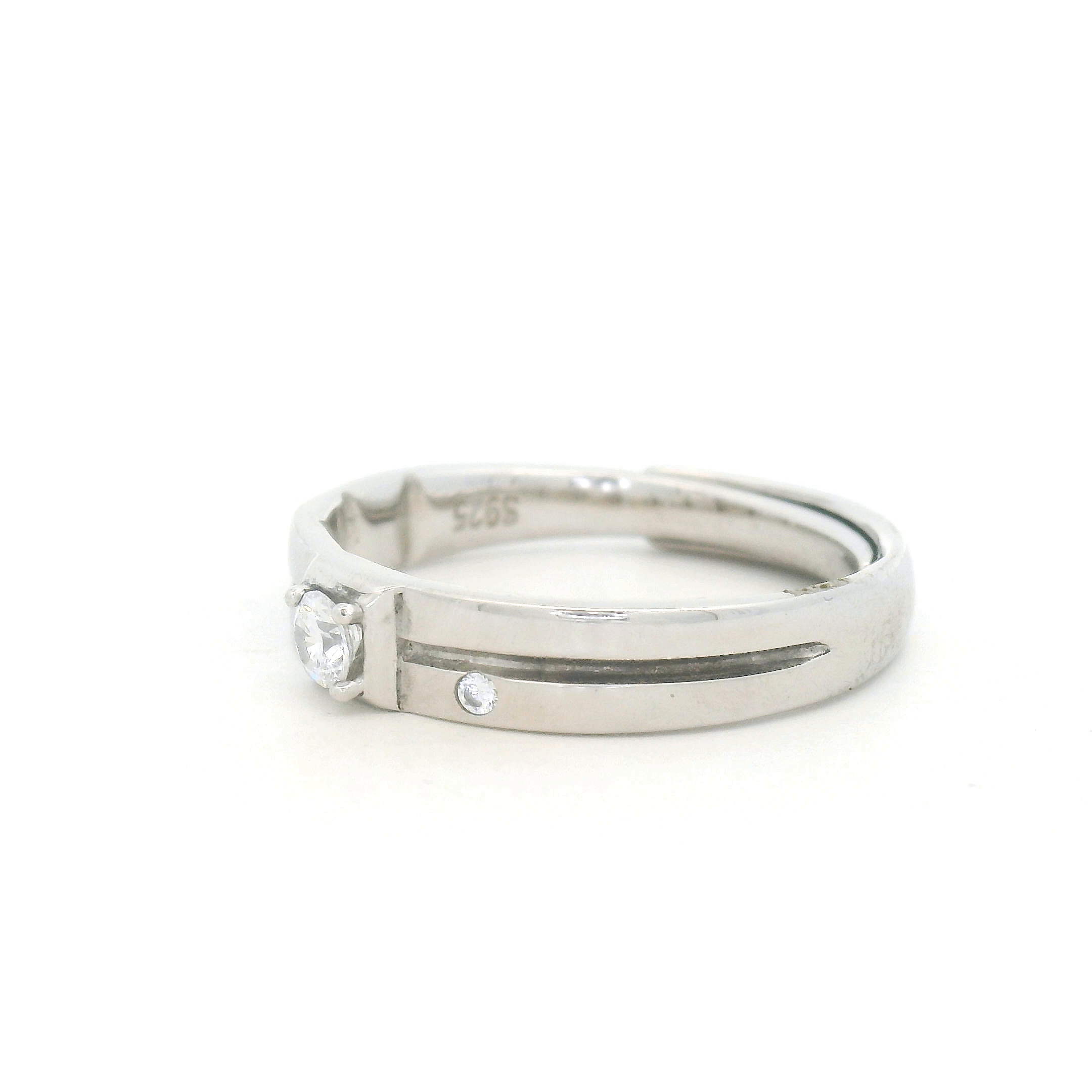 925 Silver Ring with Gemstone