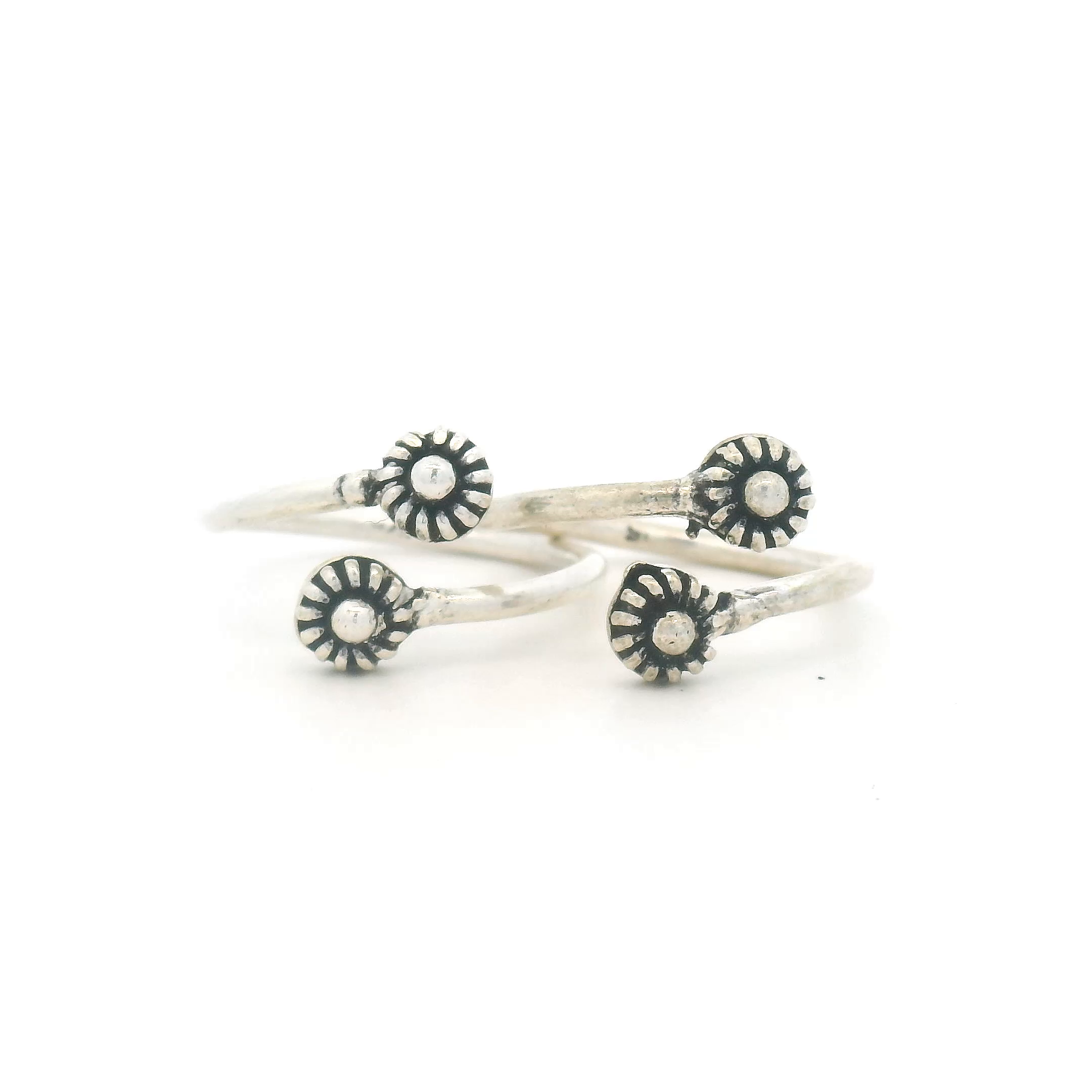 Stylish Silver Ring with Unique Design