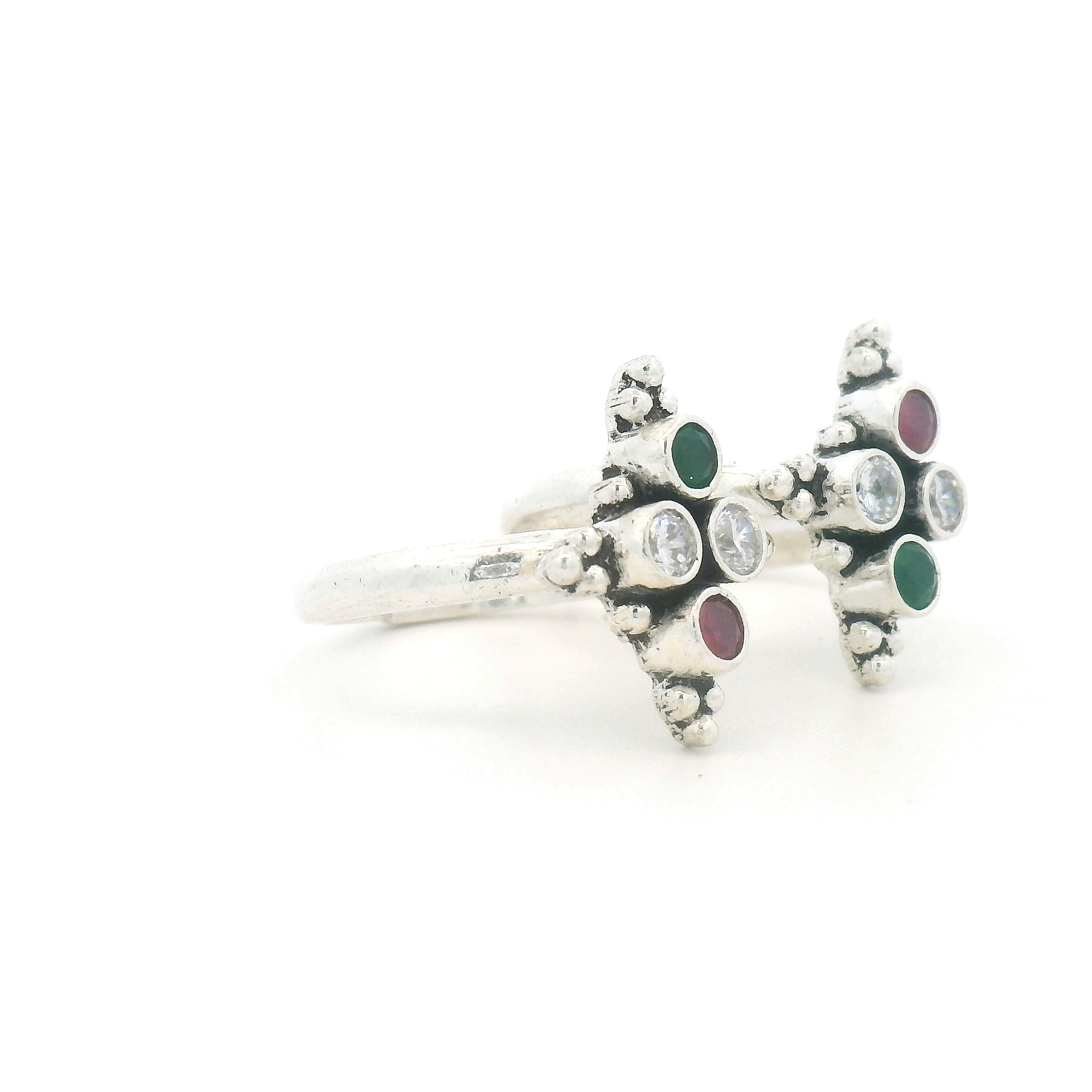 Elegant Silver Star Toe Ring