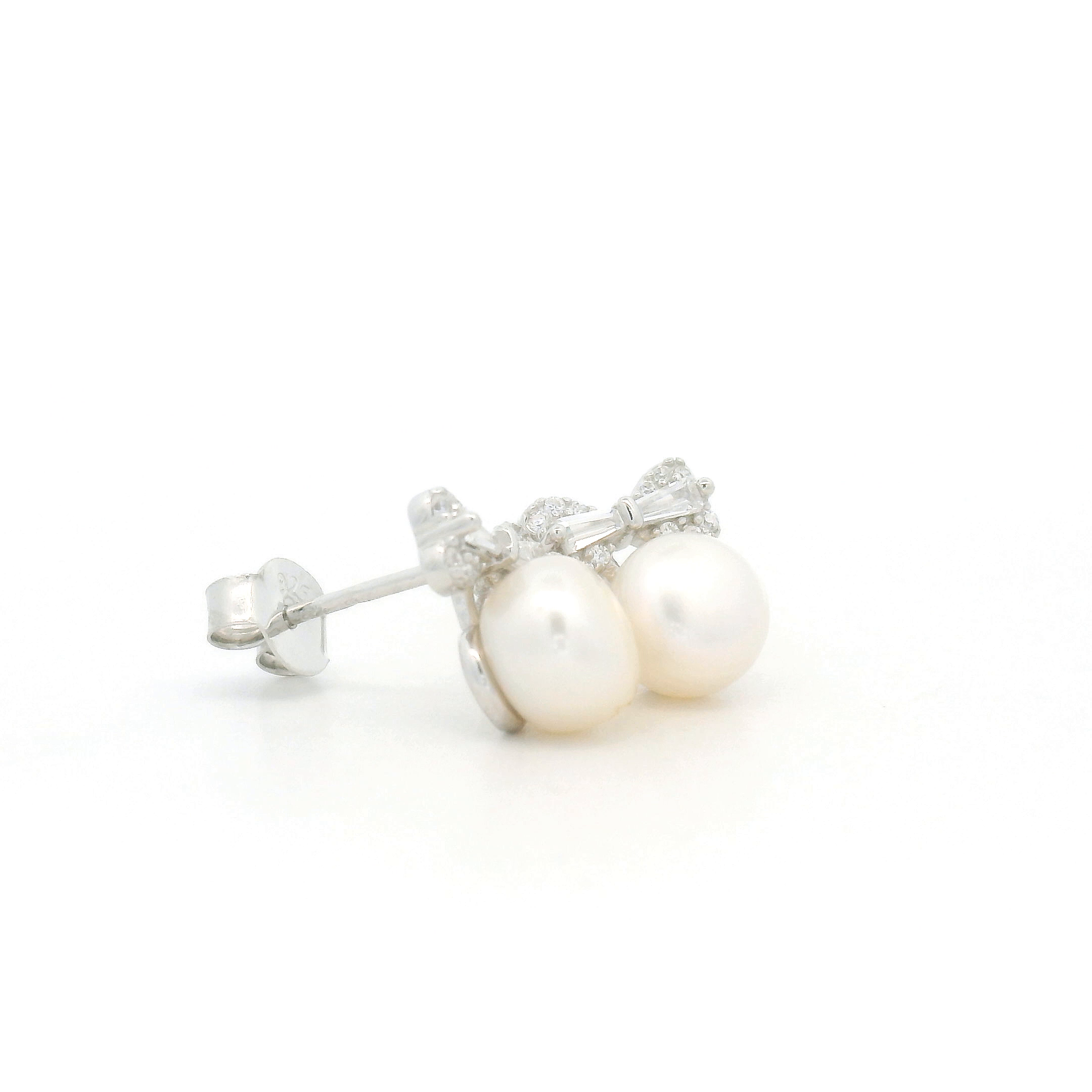Pearl Stud Earrings