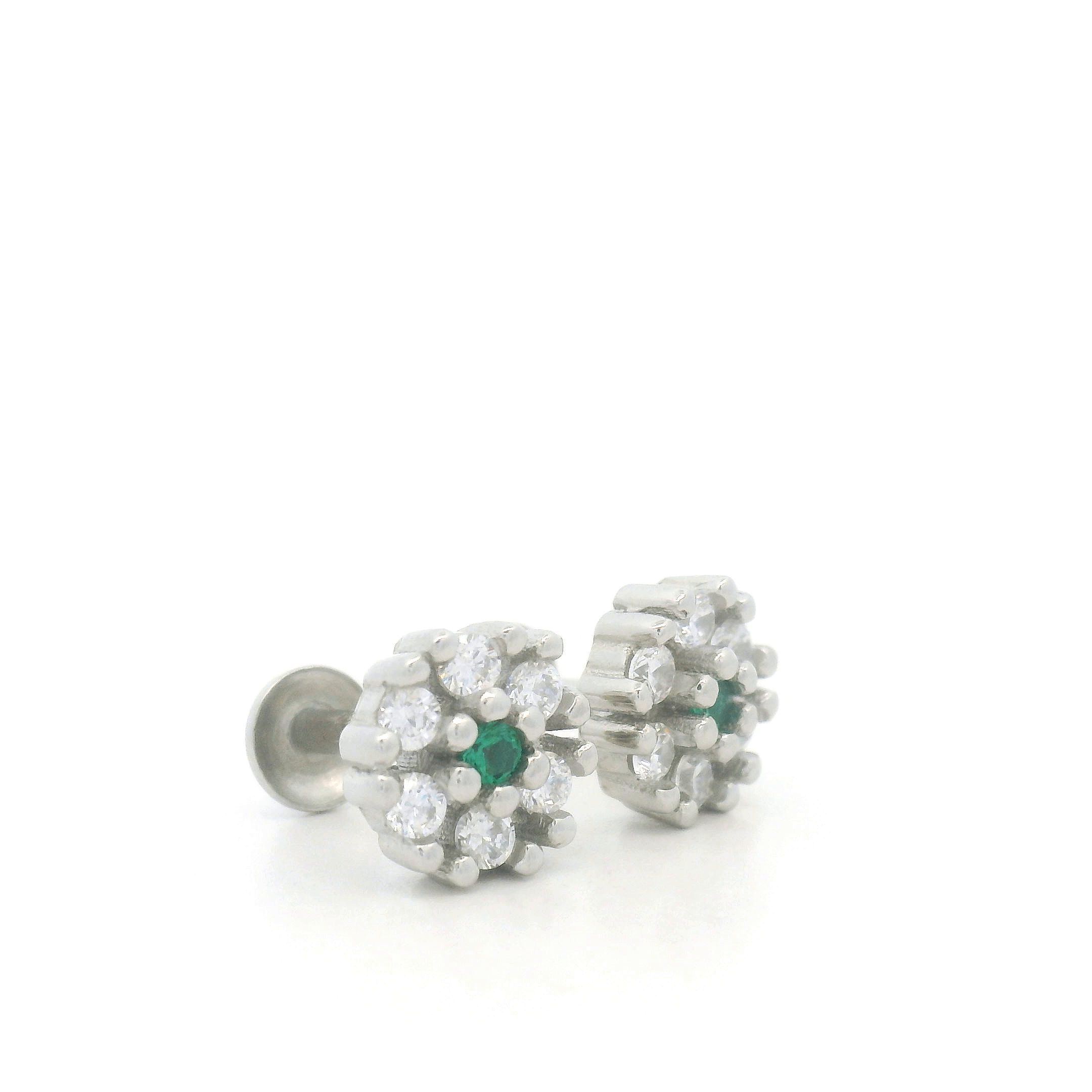 925 Sterling Silver Marigold Stud Earrings – Unique Floral Jewellery