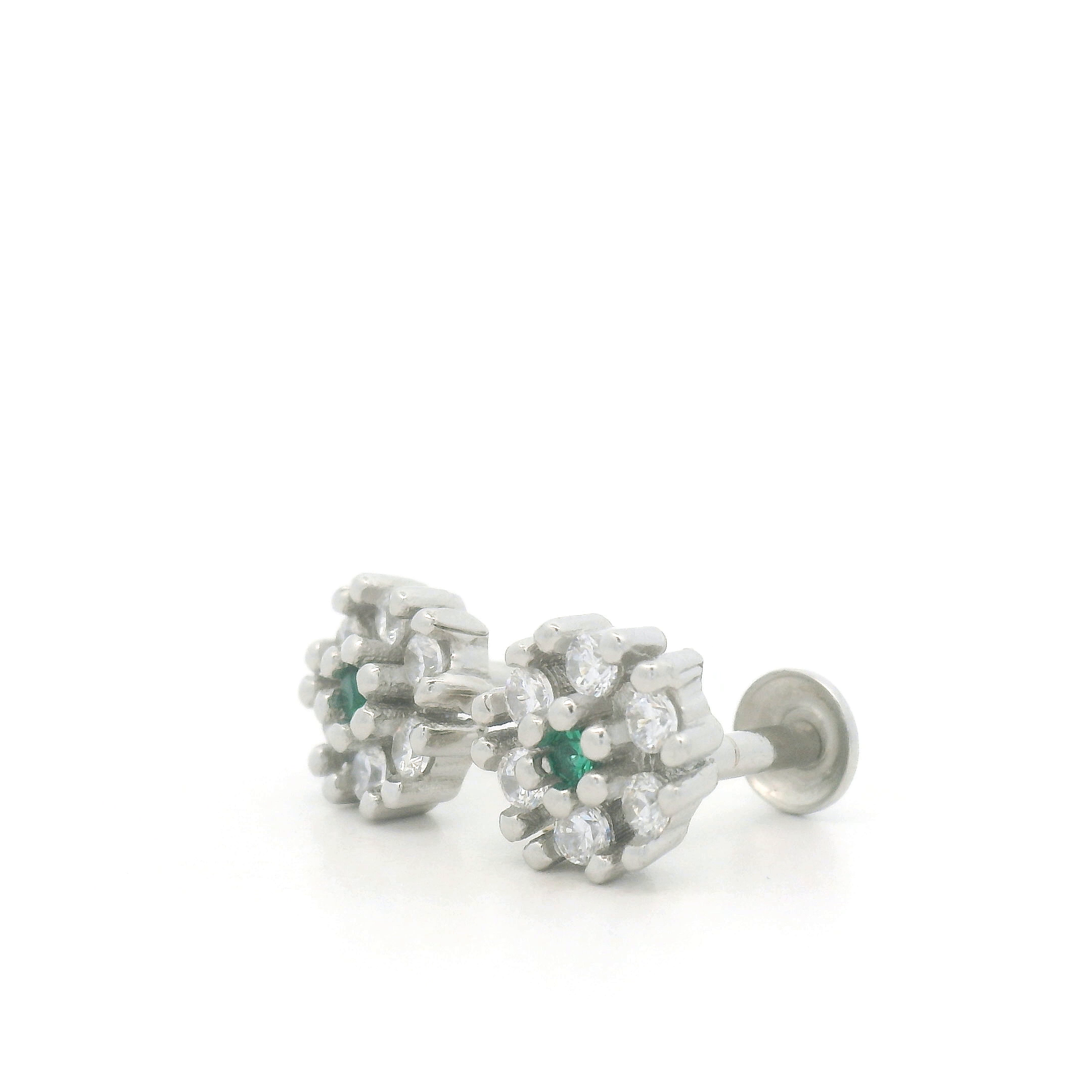 925 Sterling Silver Marigold Stud Earrings – Unique Floral Jewellery