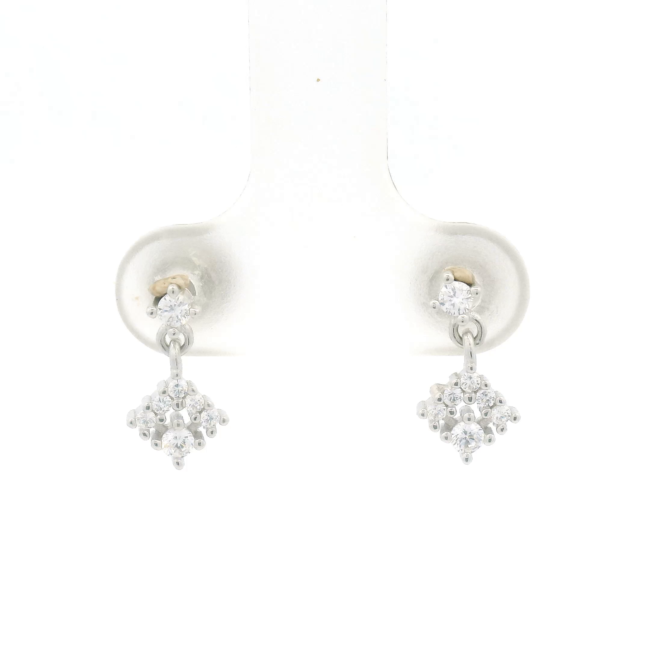 Diamond Drop Earrings