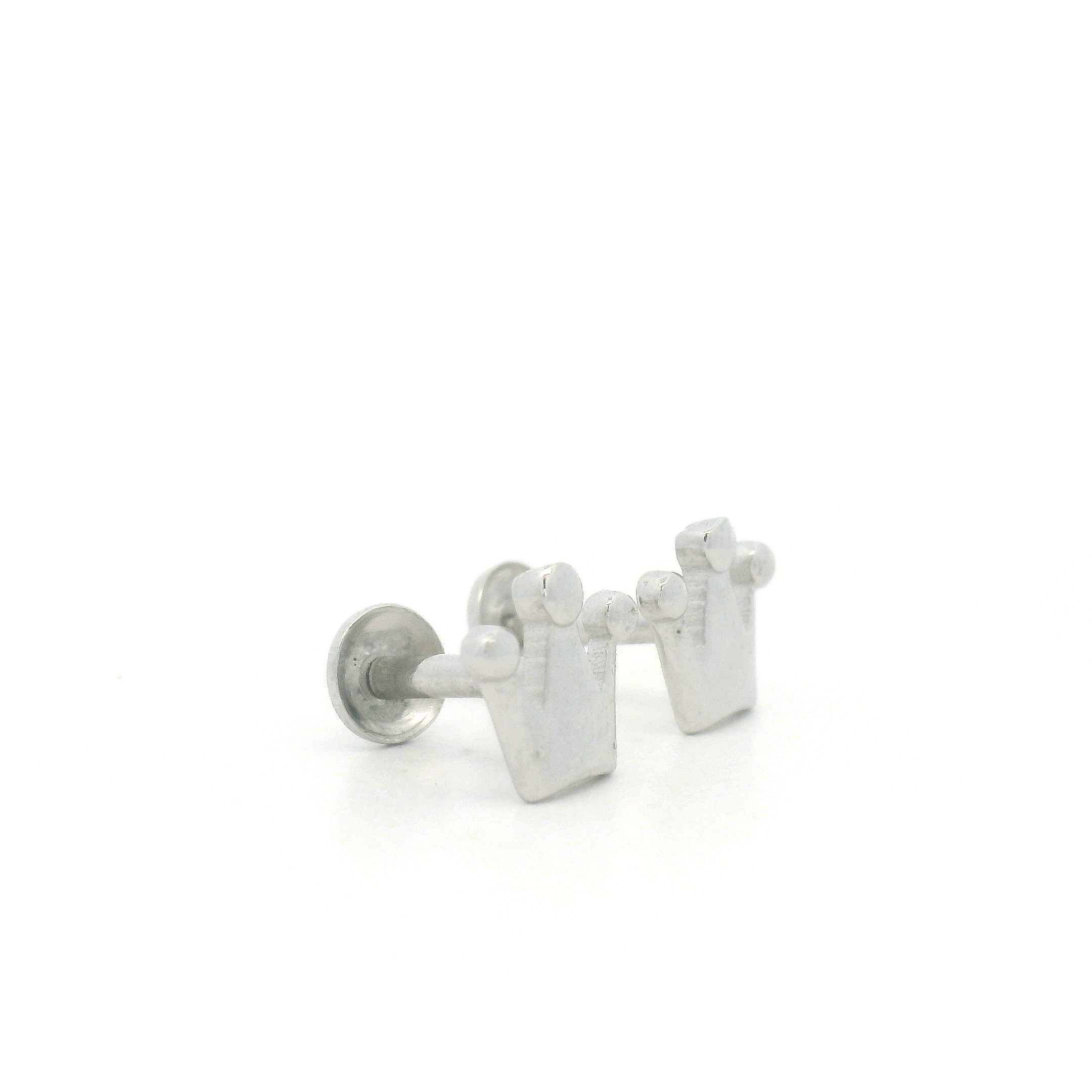 Charming Crown-Shaped Stud Earrings