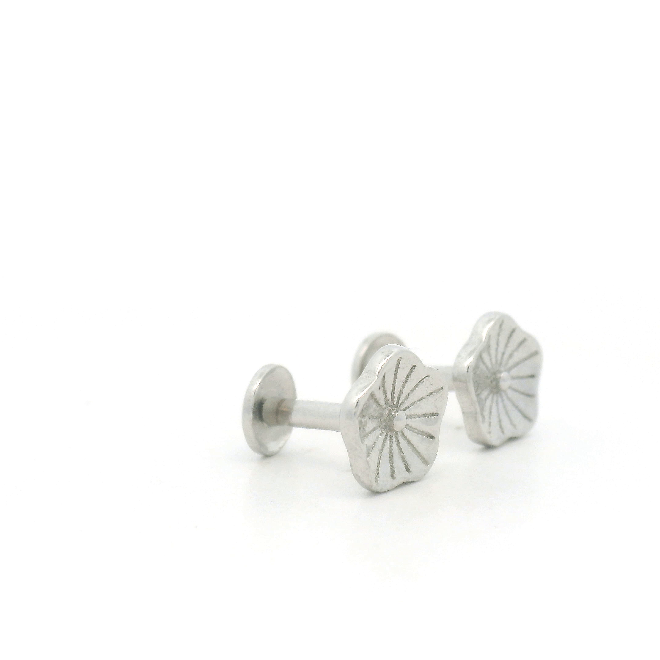 Stunning Design Silver Stud Earrings