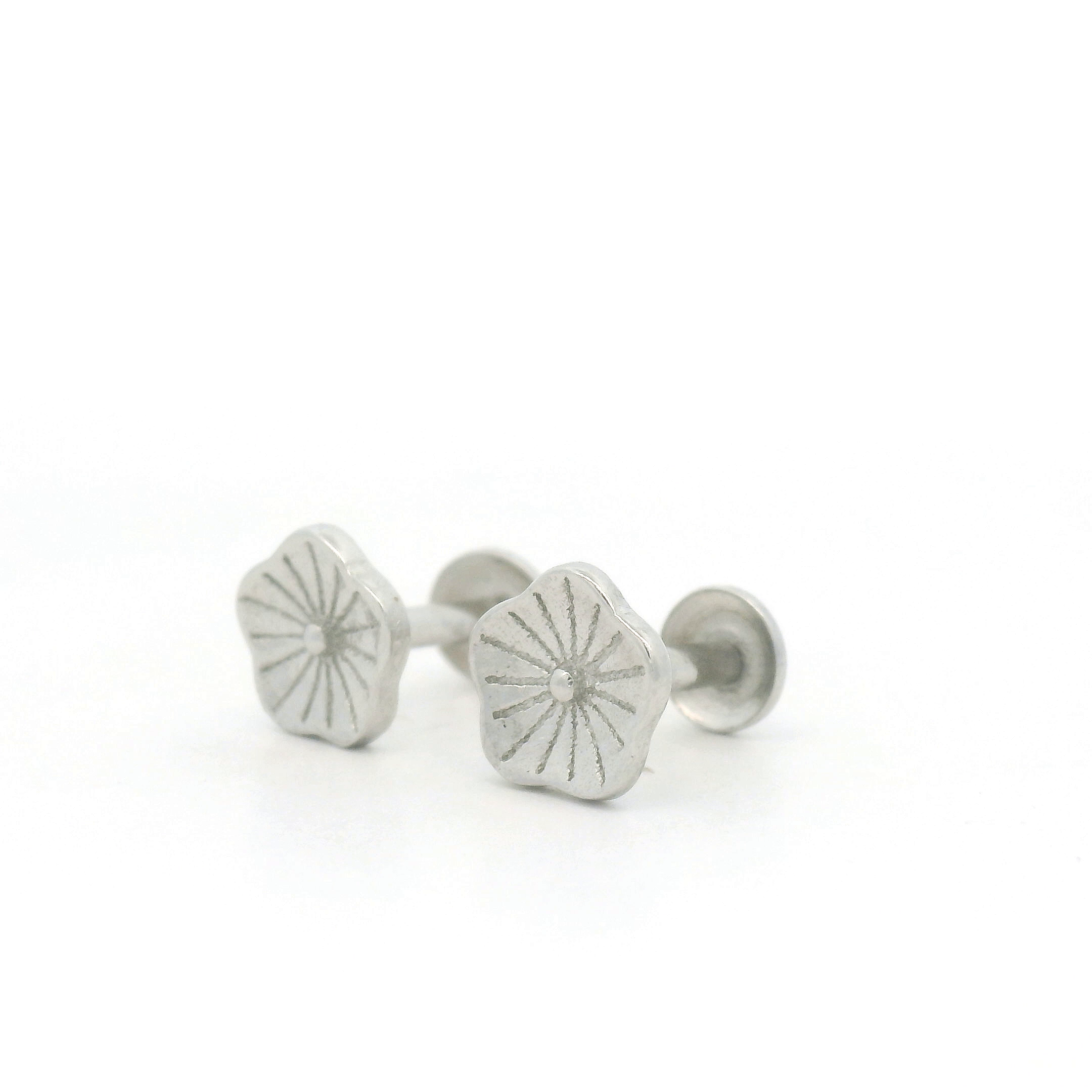 Stunning Design Silver Stud Earrings