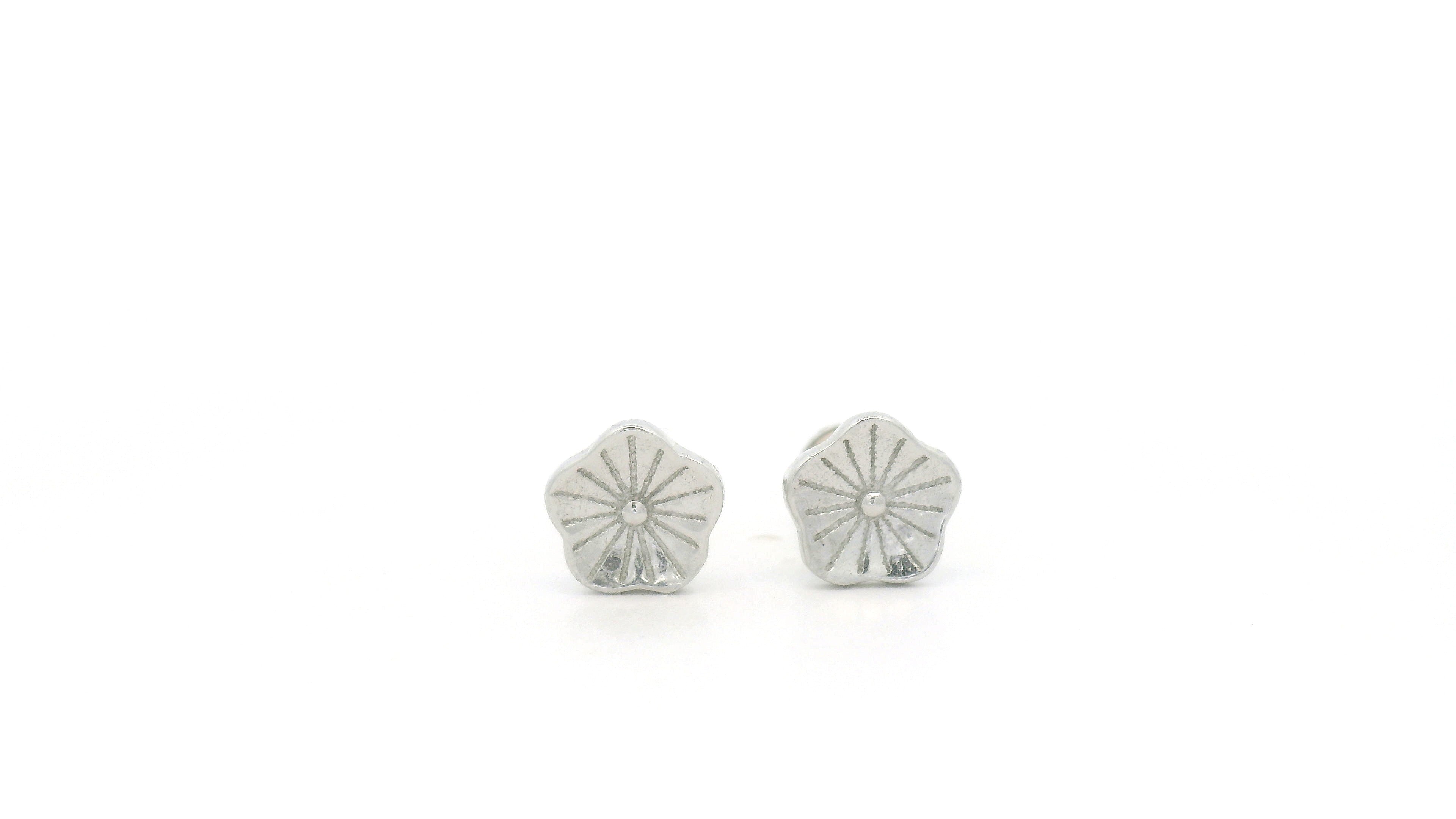 Stunning Design Silver Stud Earrings