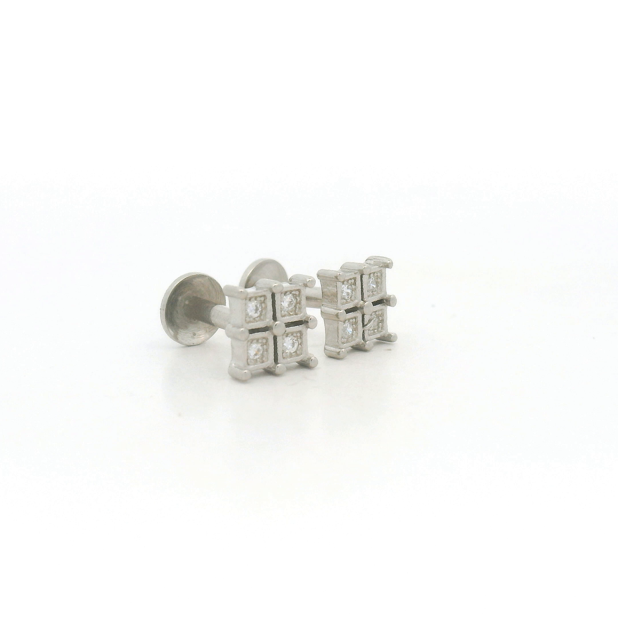 Traditional Silver Stud Earrings for Women – Ethnic Charm