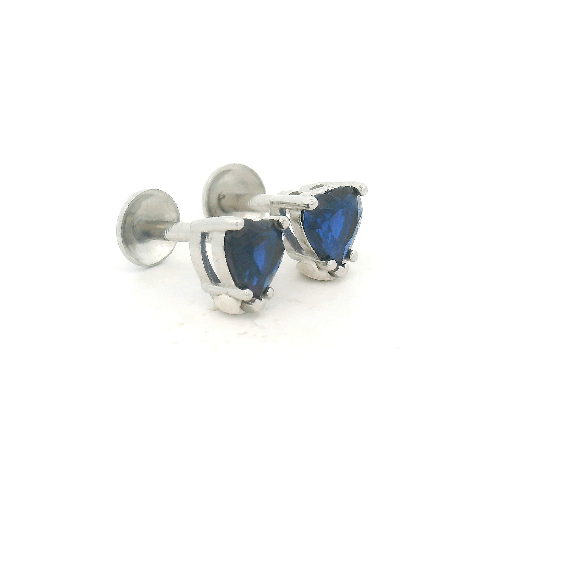 Blue Teardrop Earrings