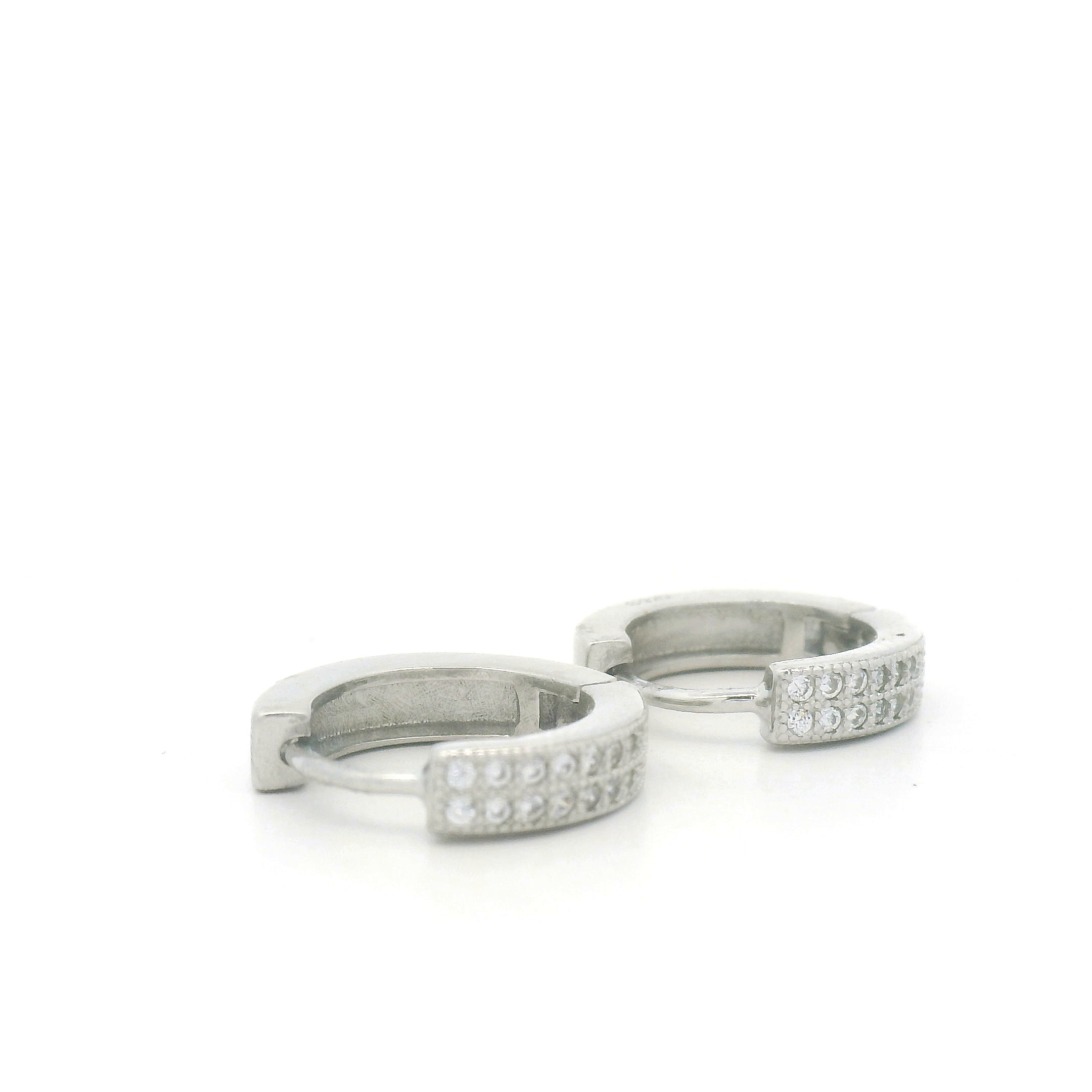 Silver Hoop Earrings for Silver
