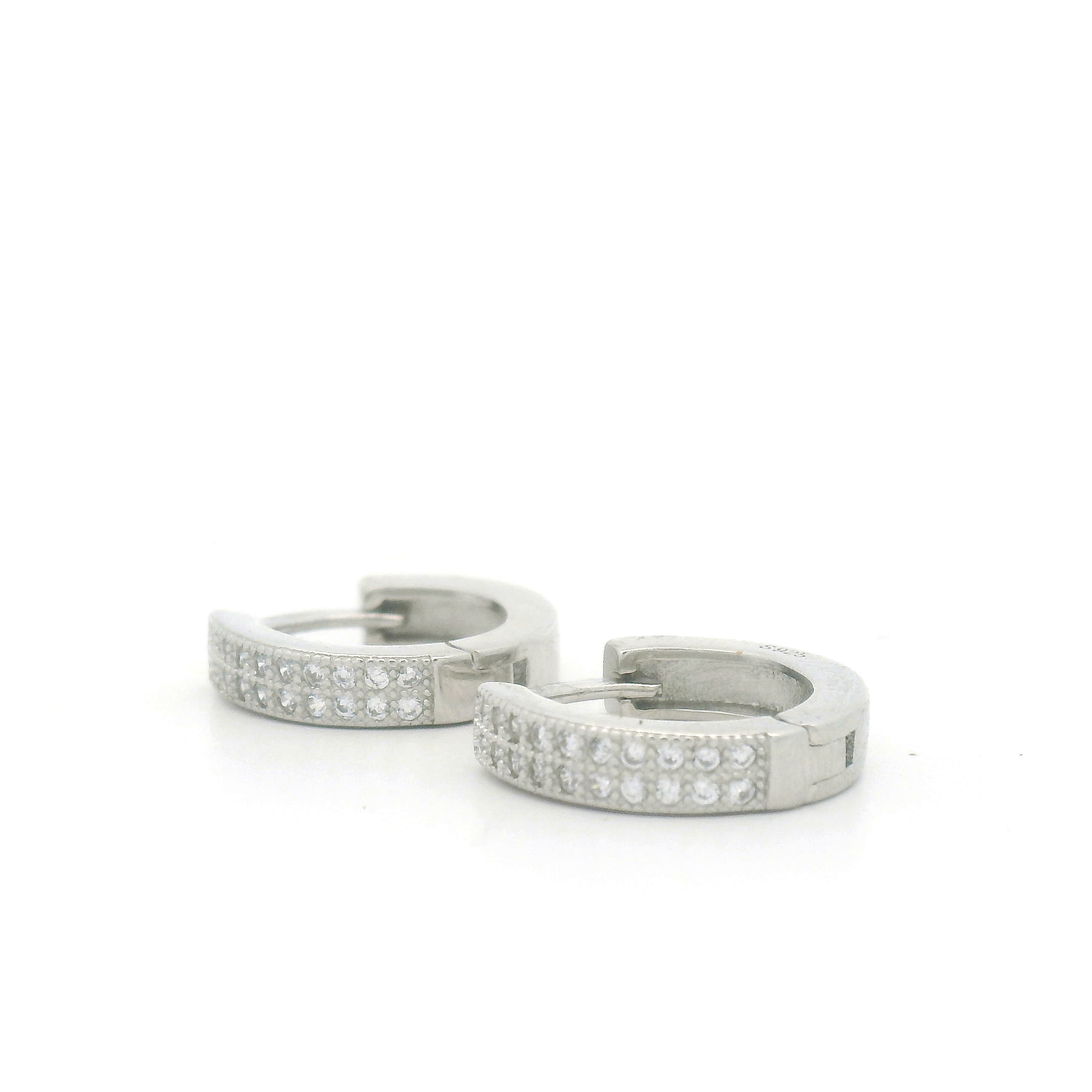 Silver Hoop Earrings for Silver
