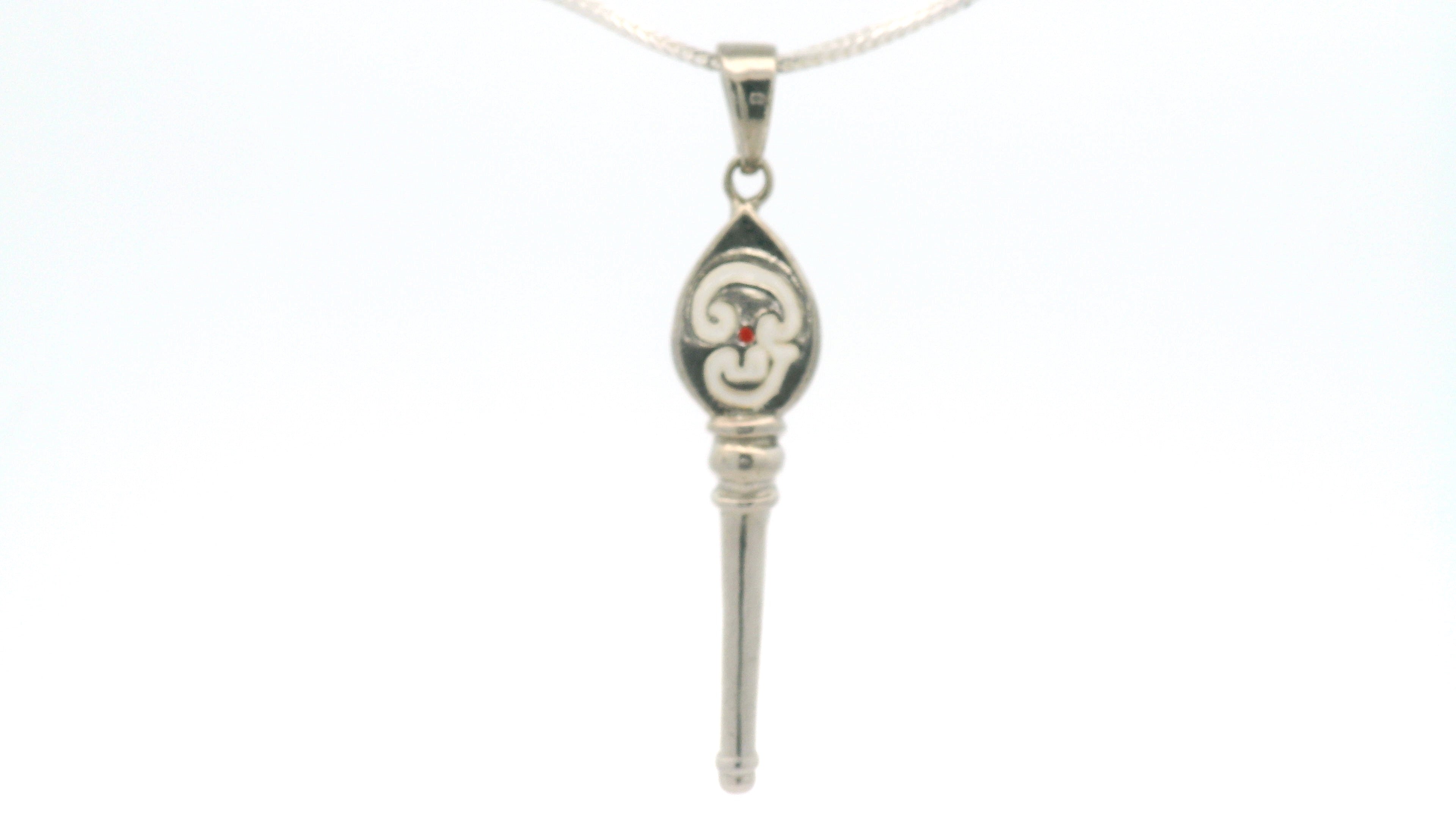 925 Pure Silver Mens Vel  Pendant