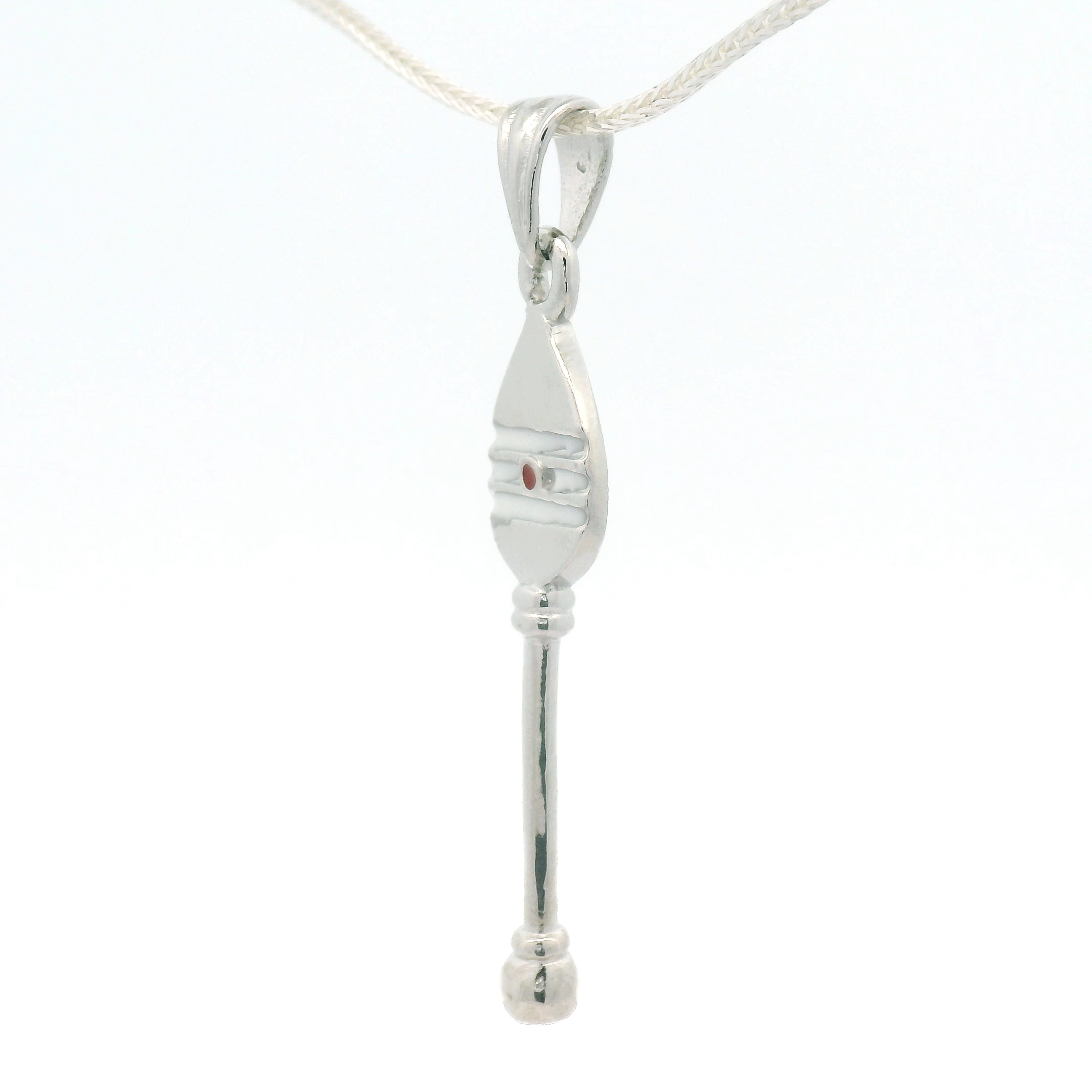 Silver Murugan Vel Pendant for Mens