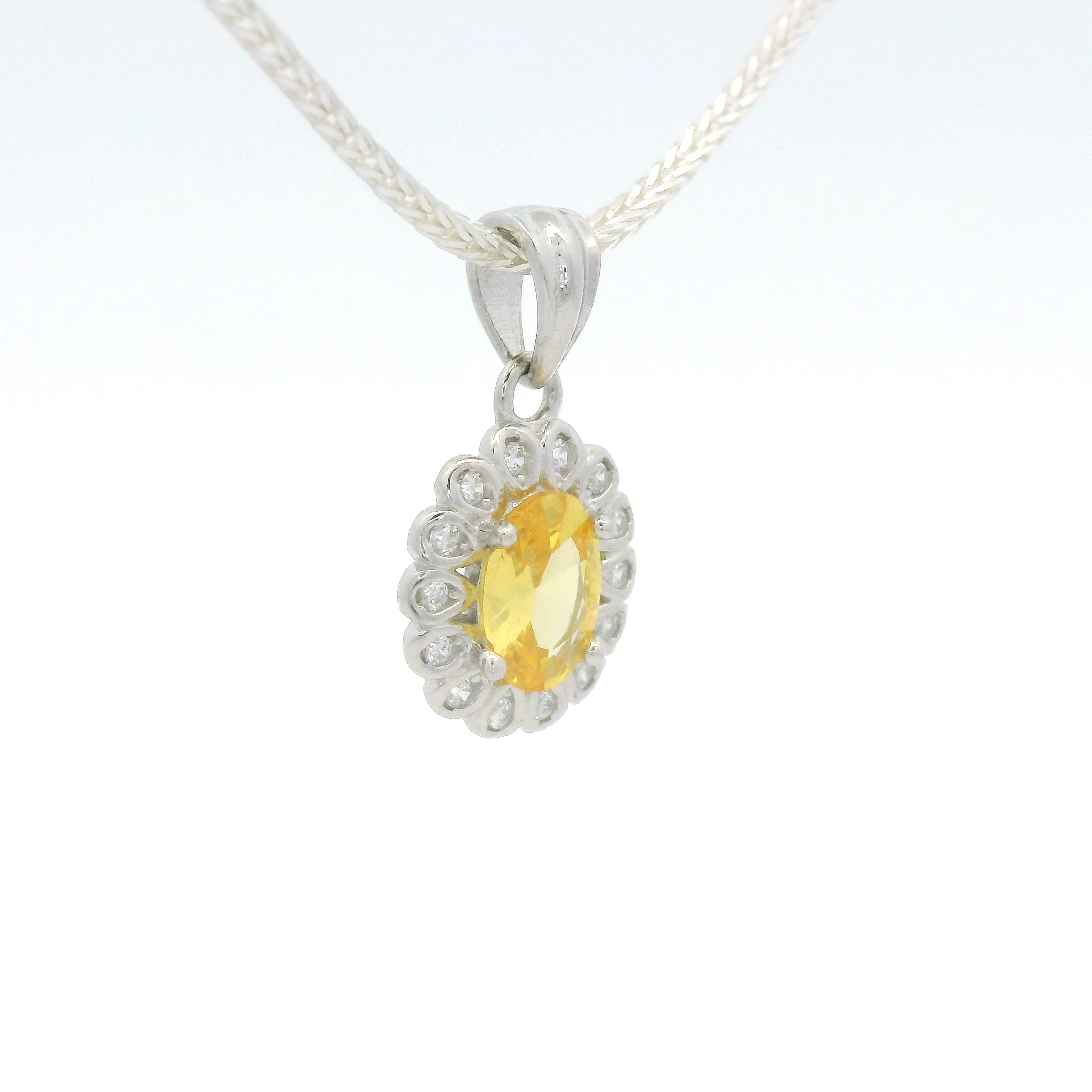 Yellow Gemstone Pendant
