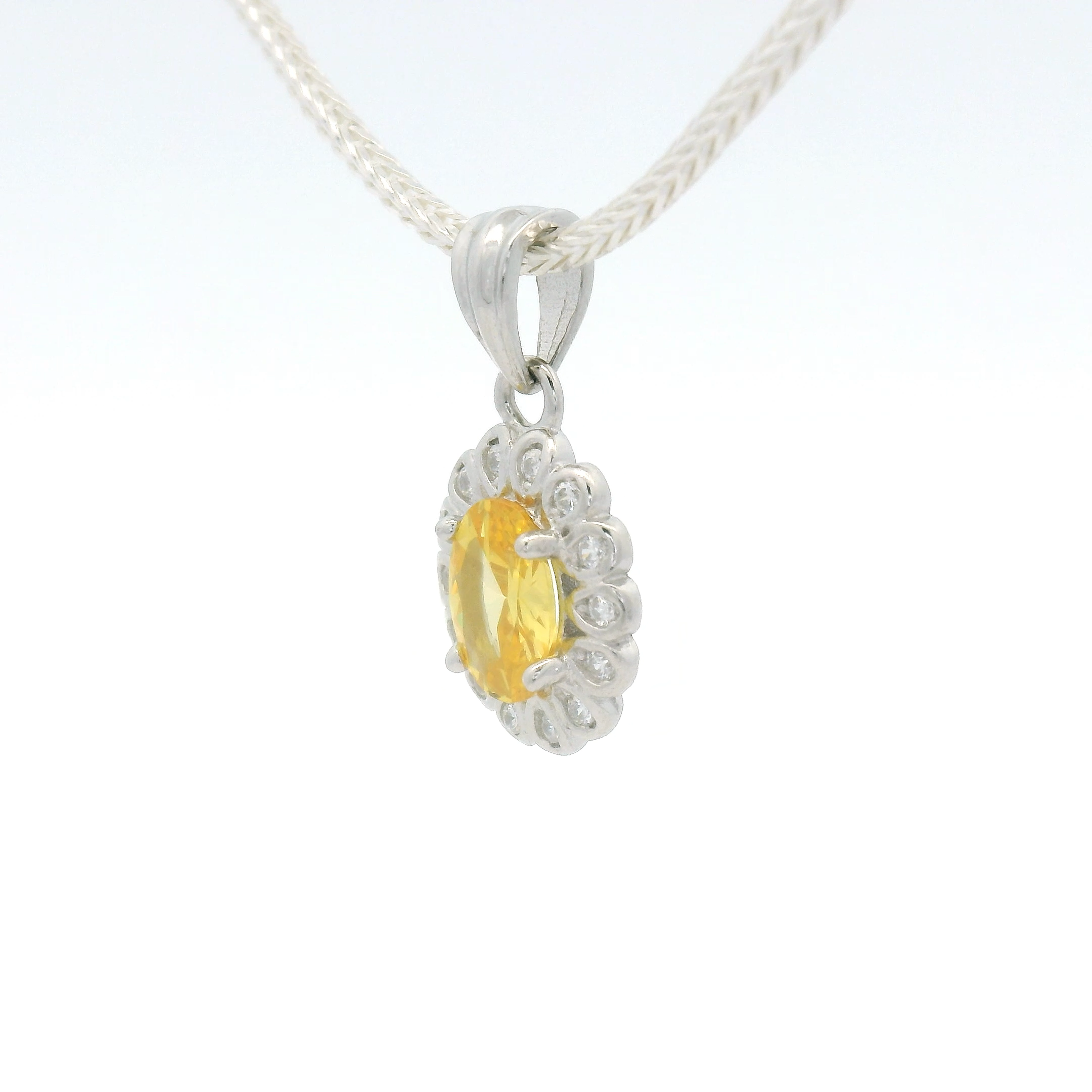 Yellow Gemstone Pendant