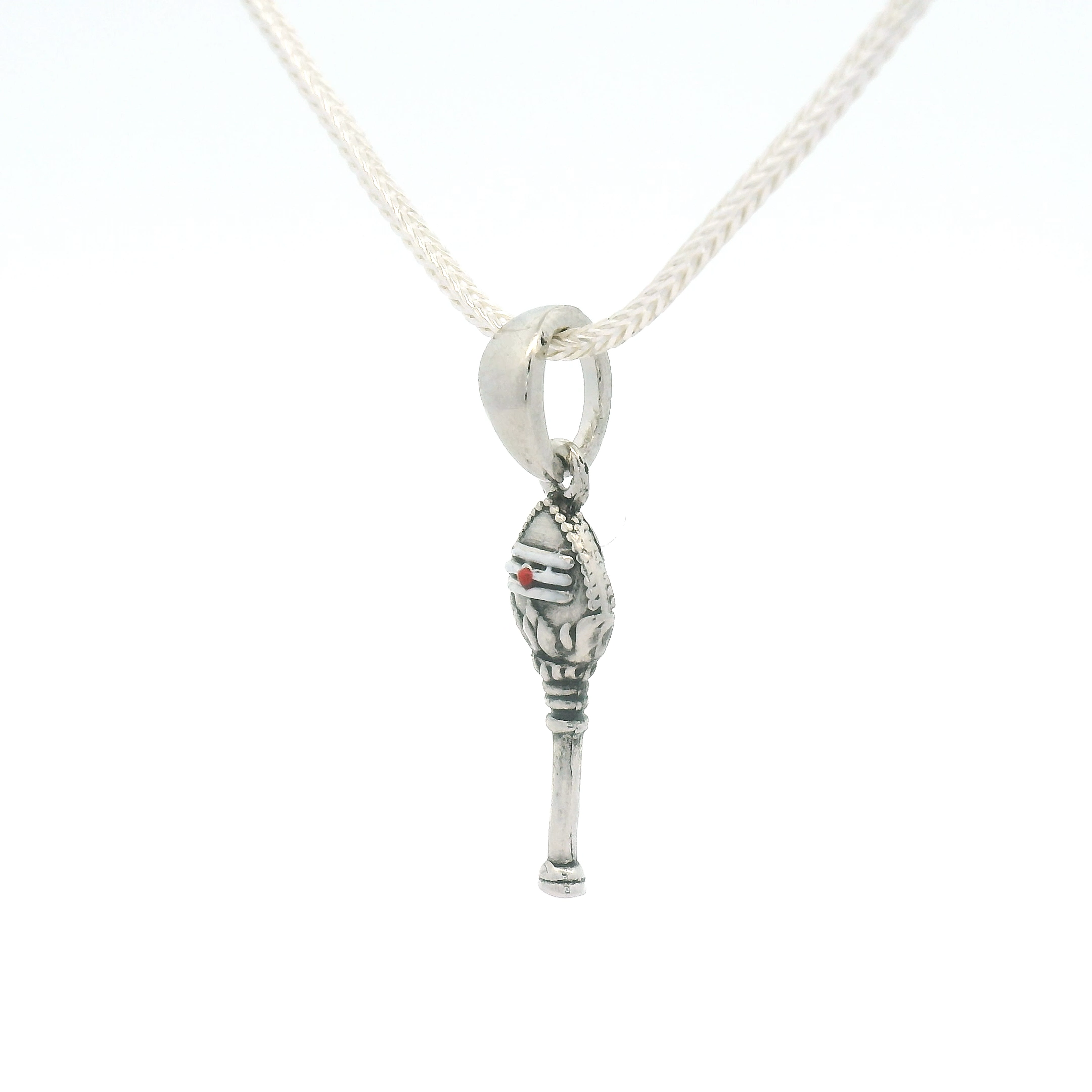 Silver Pendant with Murugan Vel Design