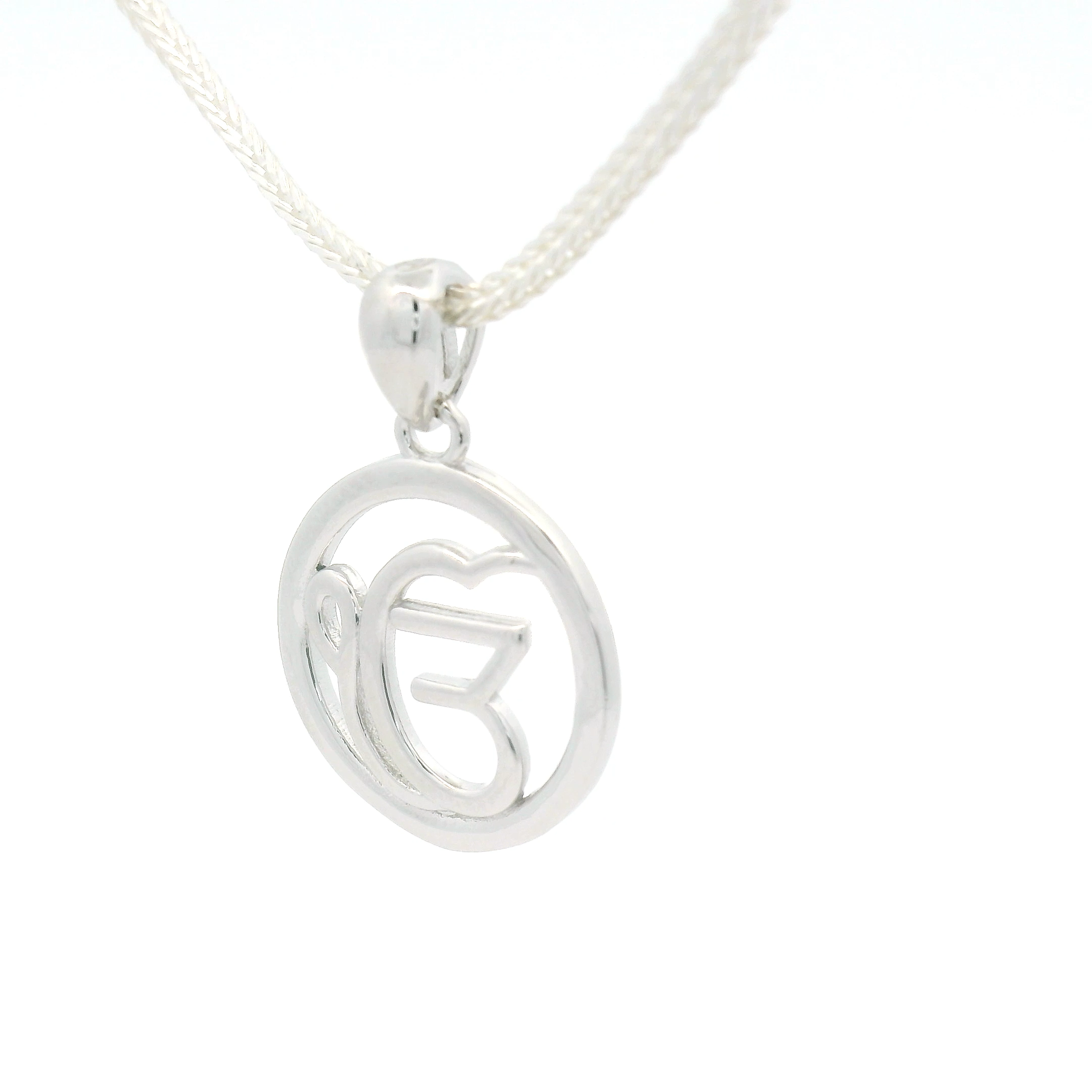 Silver Pendant with Unique Design for Women & Girls
