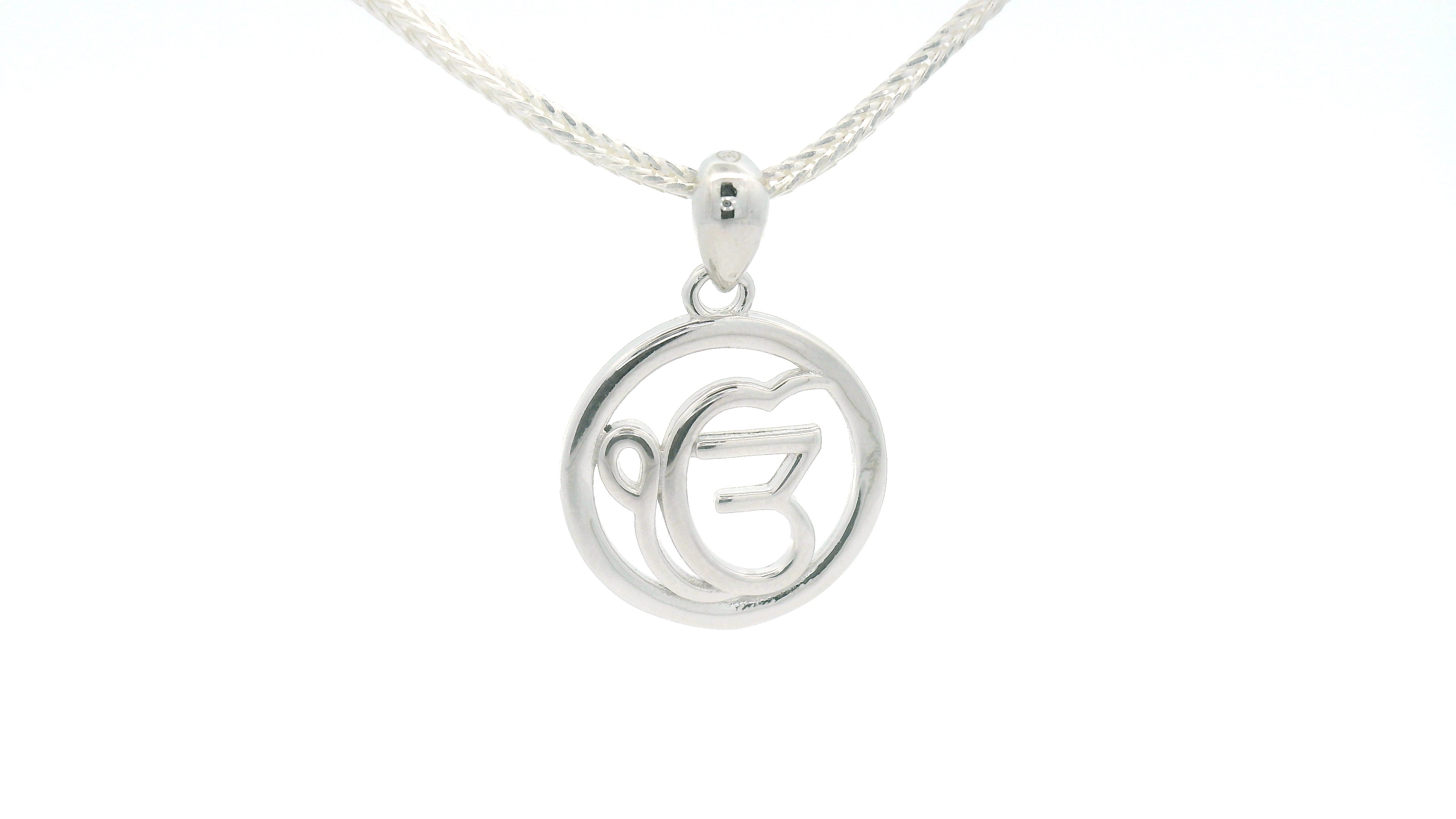 Silver Pendant with Unique Design for Women & Girls