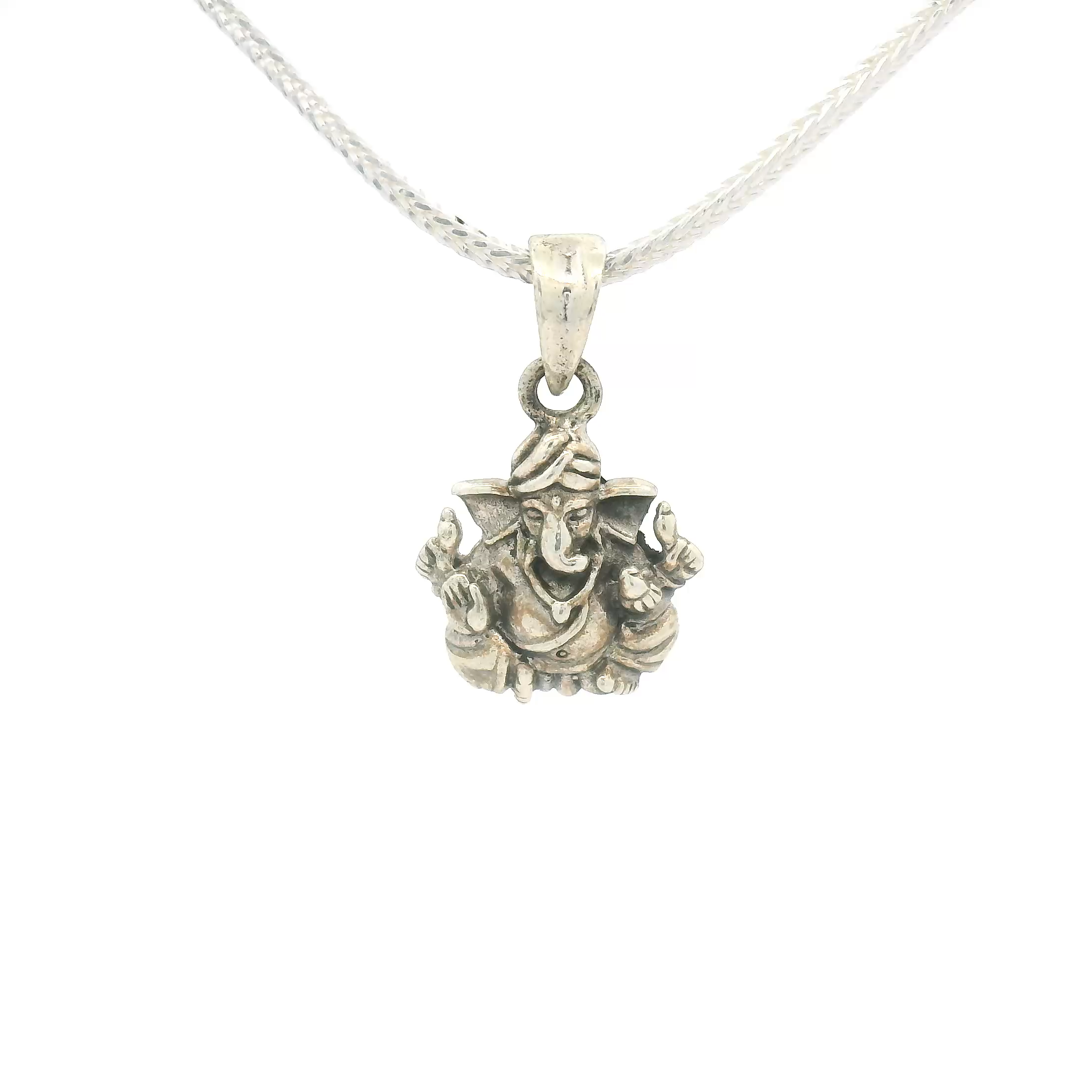 Silver Ganesh Pendant